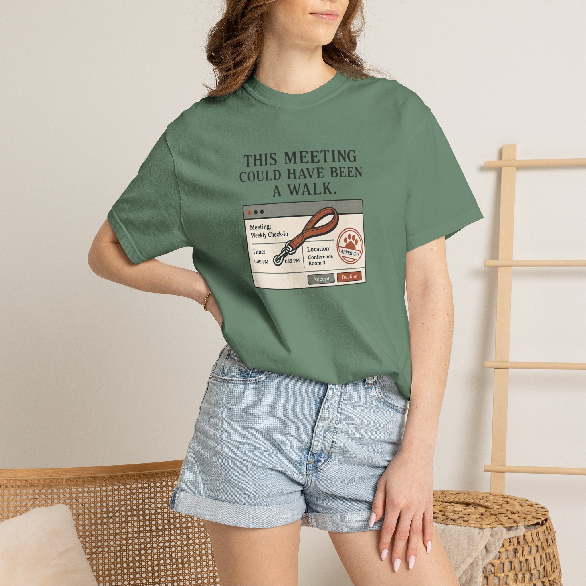 This Meeting Could Have Been a Walk T-shirt