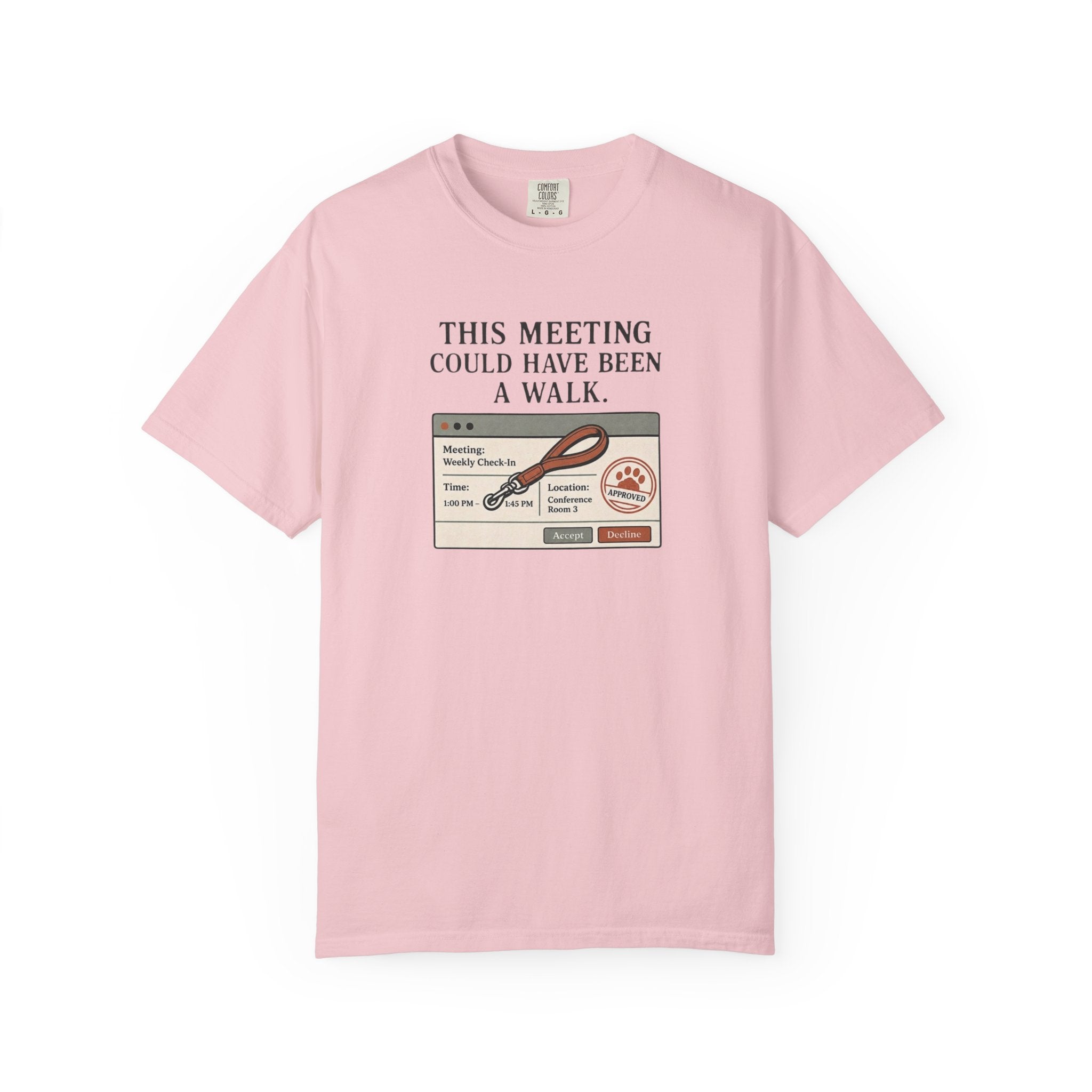 This Meeting Could Have Been a Walk T-shirt