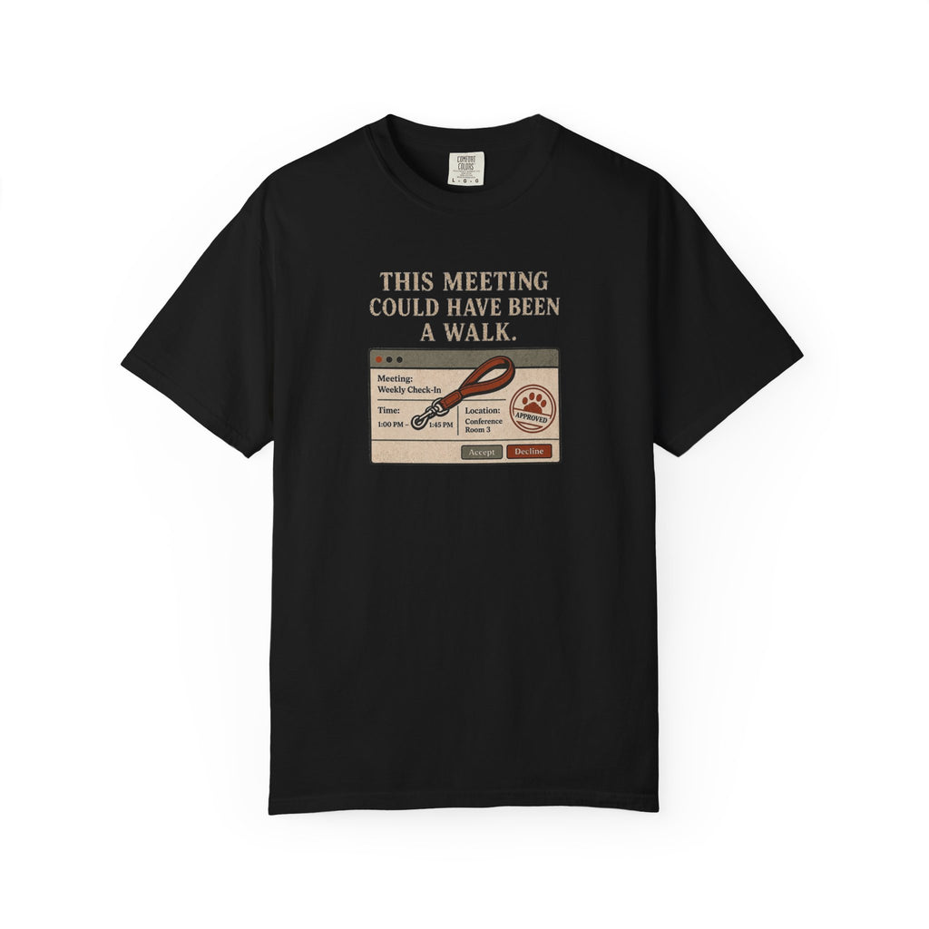 This Meeting Could Have Been a Walk T-shirt