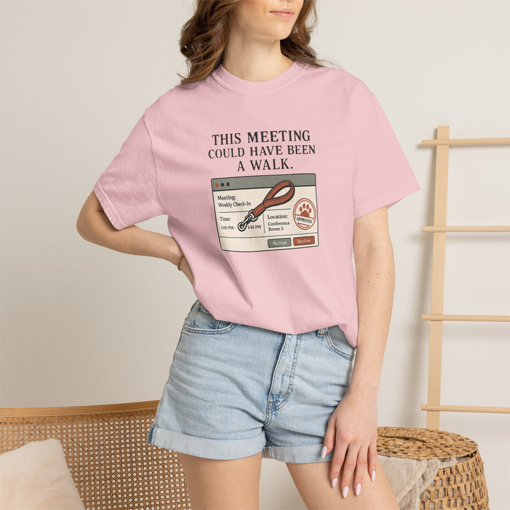 This Meeting Could Have Been a Walk T-shirt