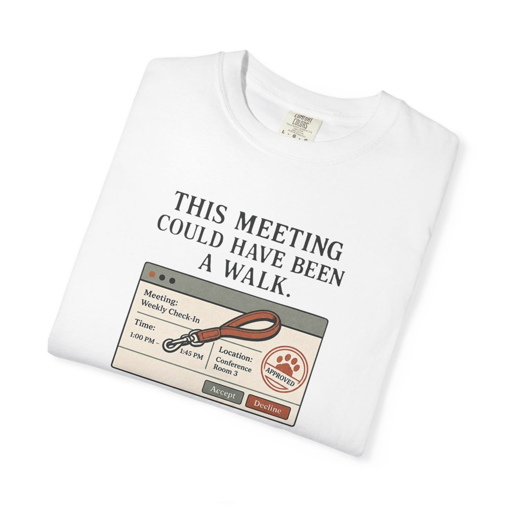 This Meeting Could Have Been a Walk T-shirt