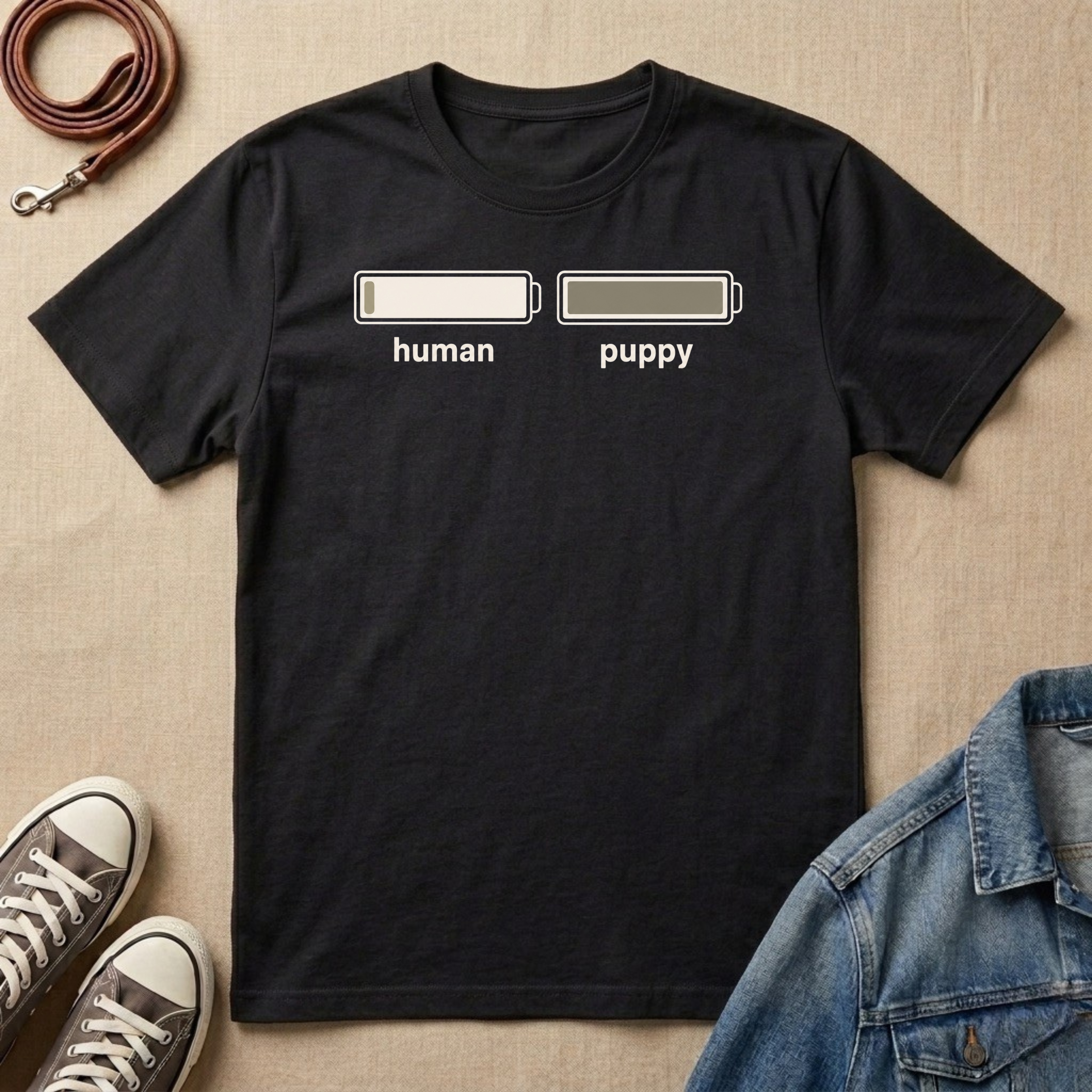 Puppy Battery T-shirt