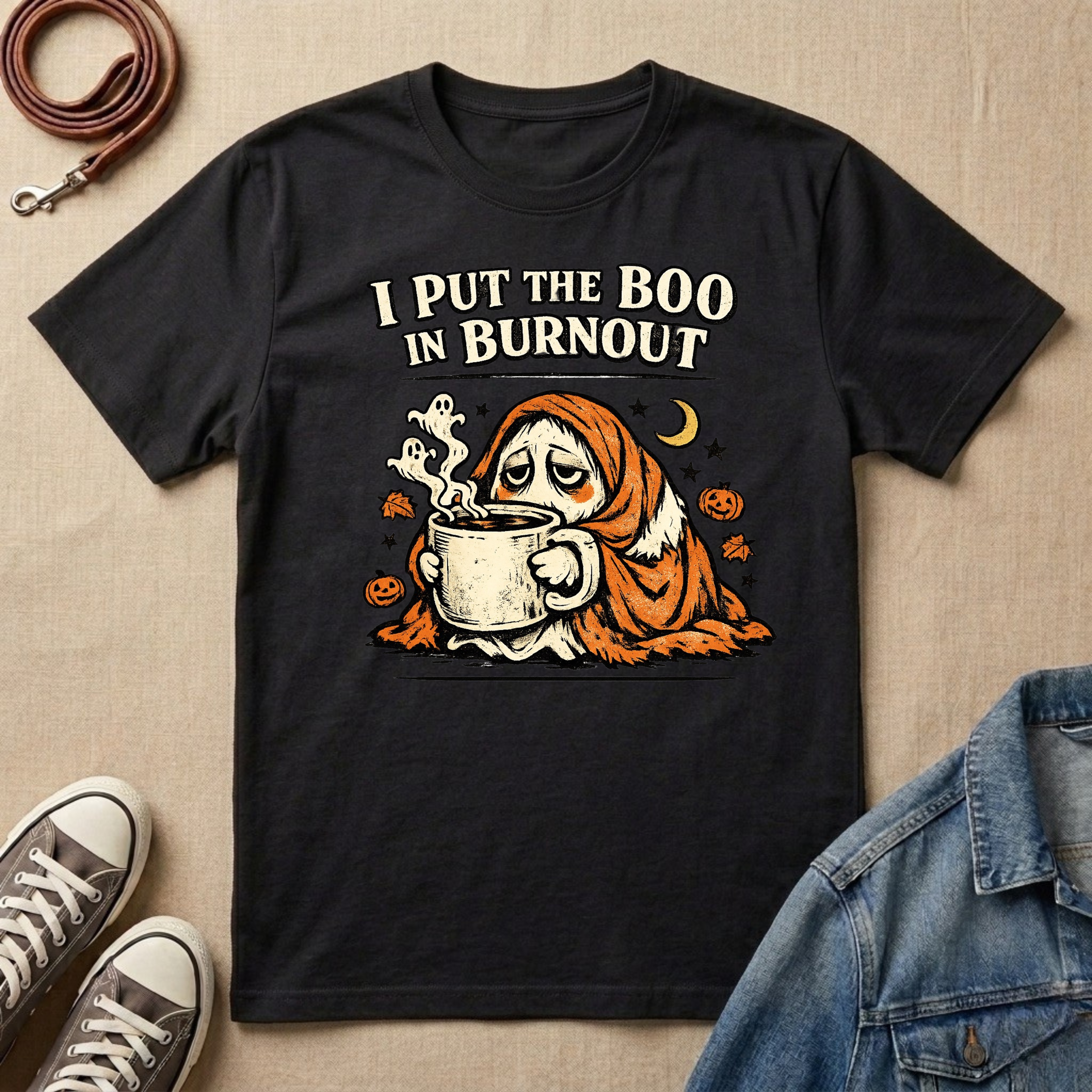 I Put the Boo in Burned Out T-Shirt