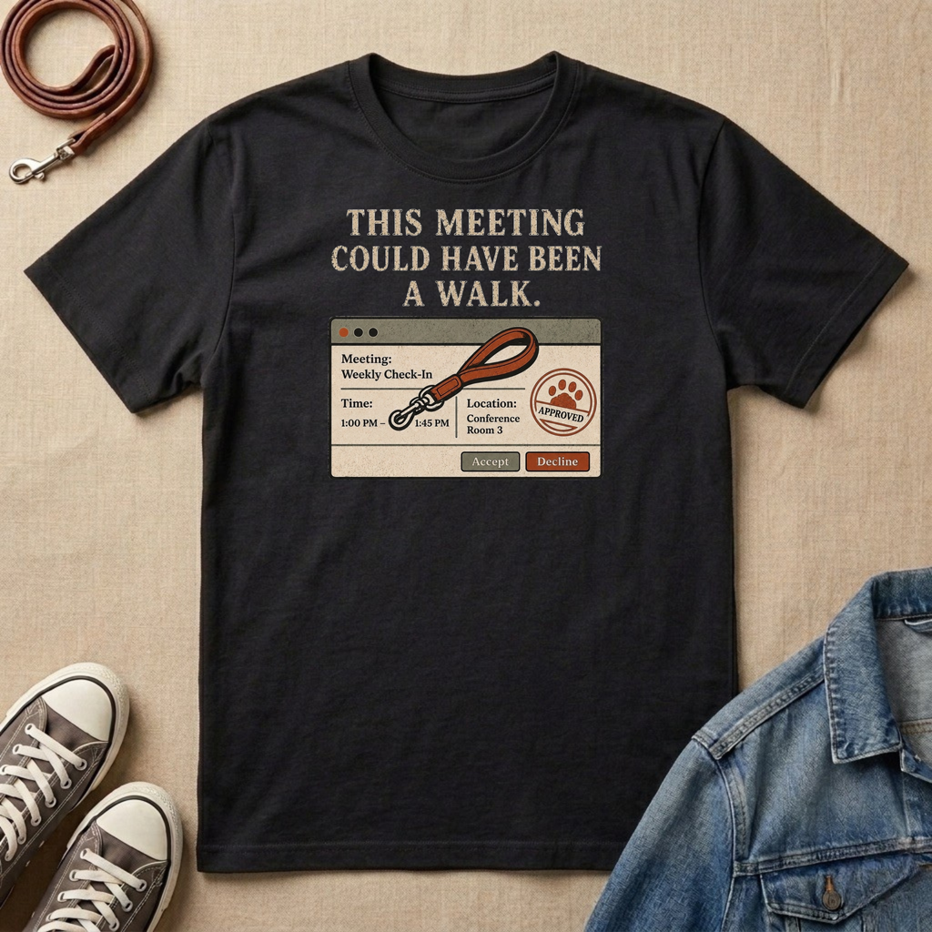 This Meeting Could Have Been a Walk T-shirt