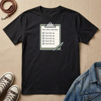 New Hire Checklist T-shirt