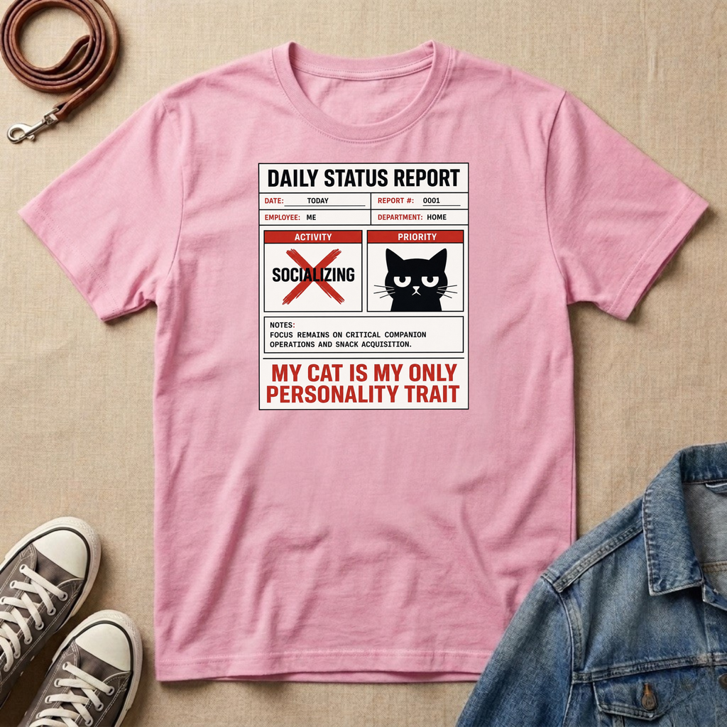 My Cat is My Only Personality Trait T-shirt
