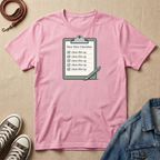 New Hire Checklist T-shirt