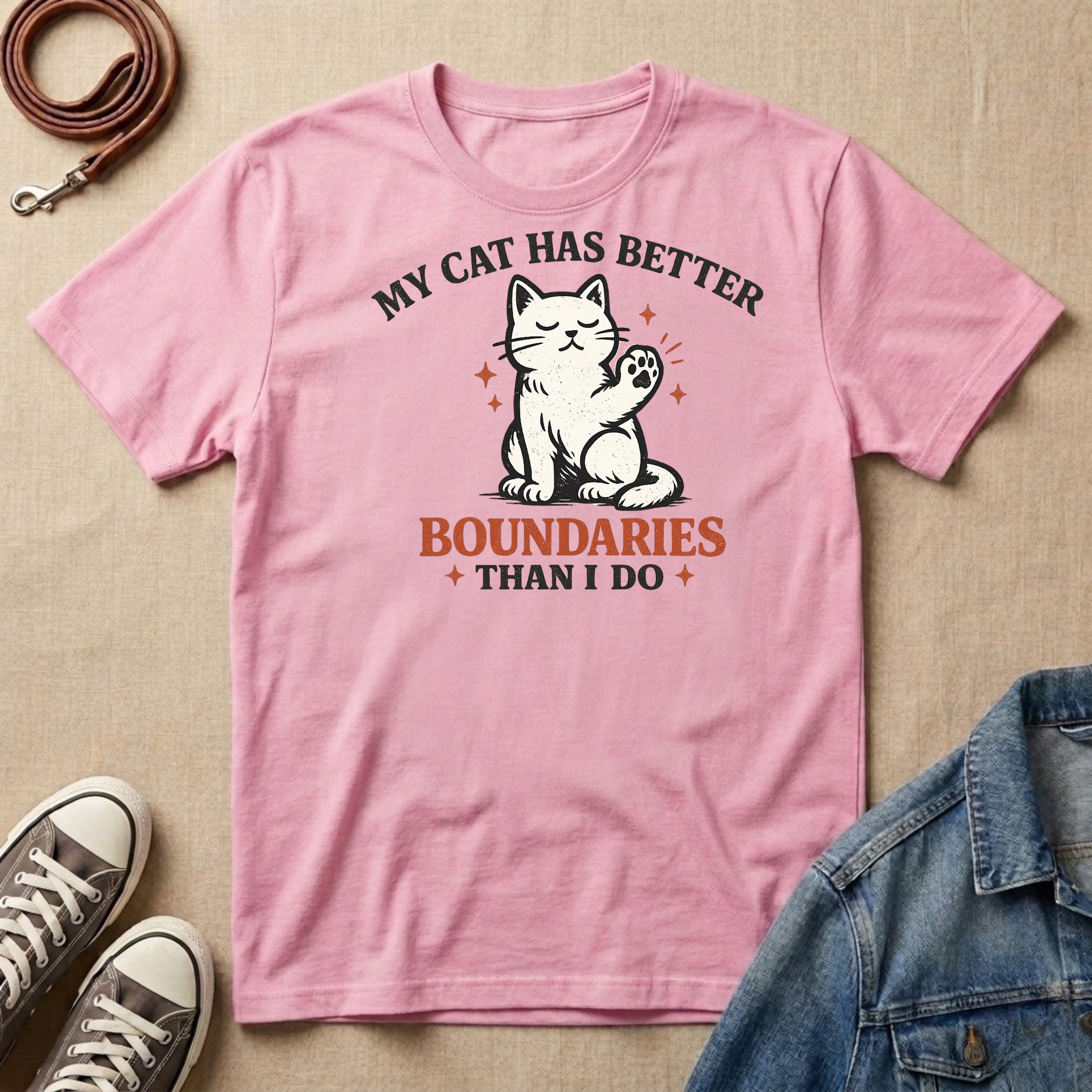 My Cat Has Better Boundaries T-shirt
