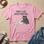 The Cat Has Notes T-shirt