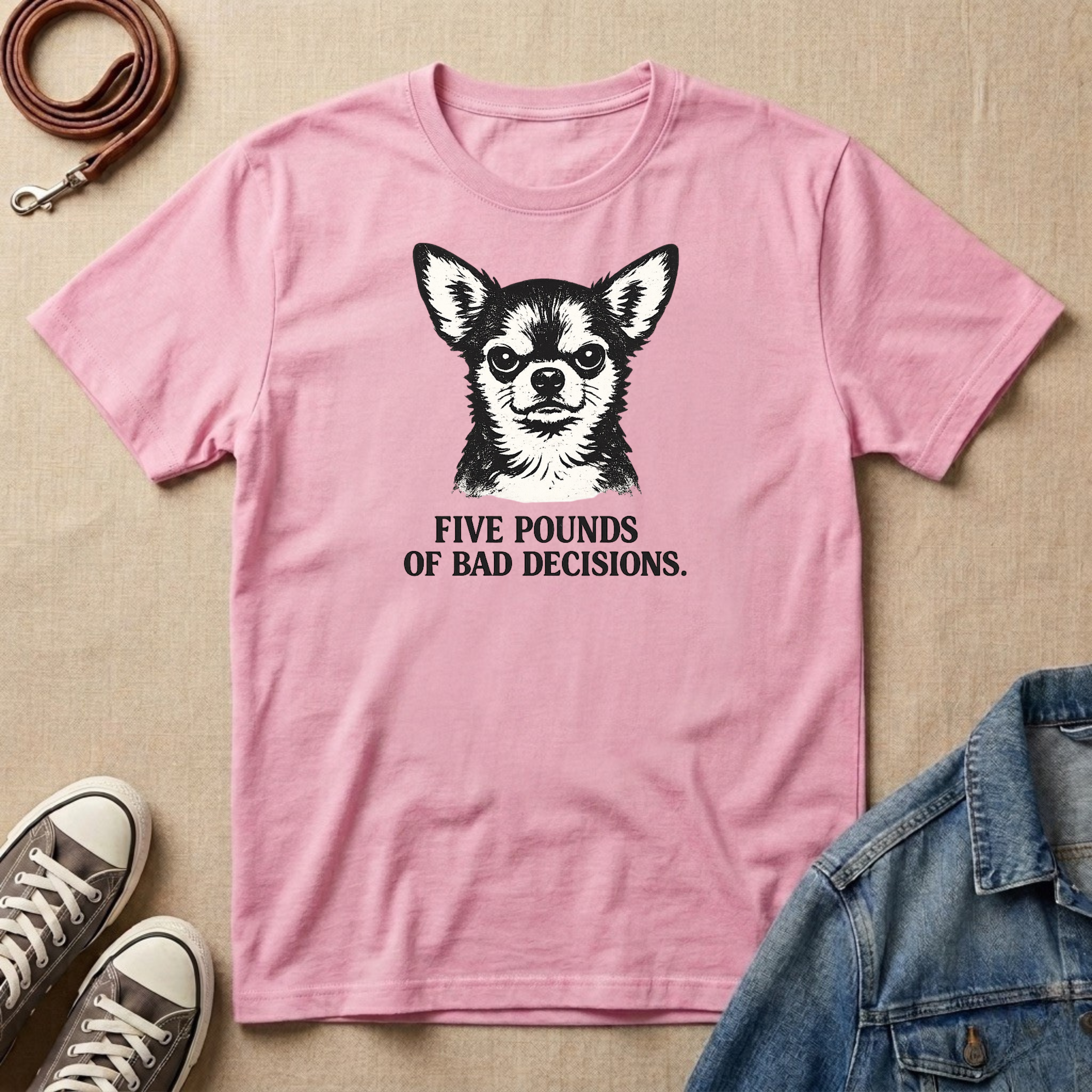 5 Pounds of Bad Decisions T-shirt