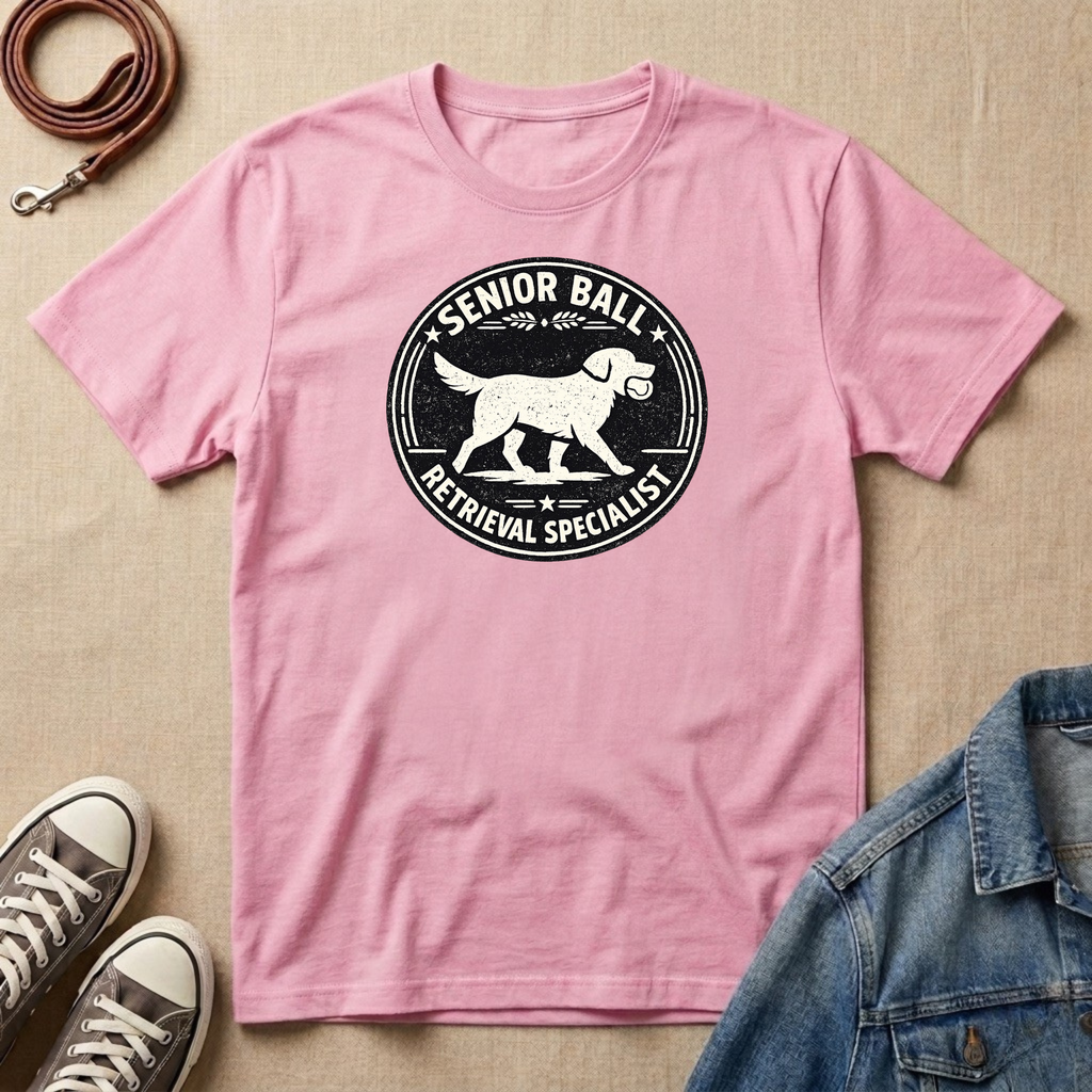 Senior Ball Retrieval Specialist T-shirt