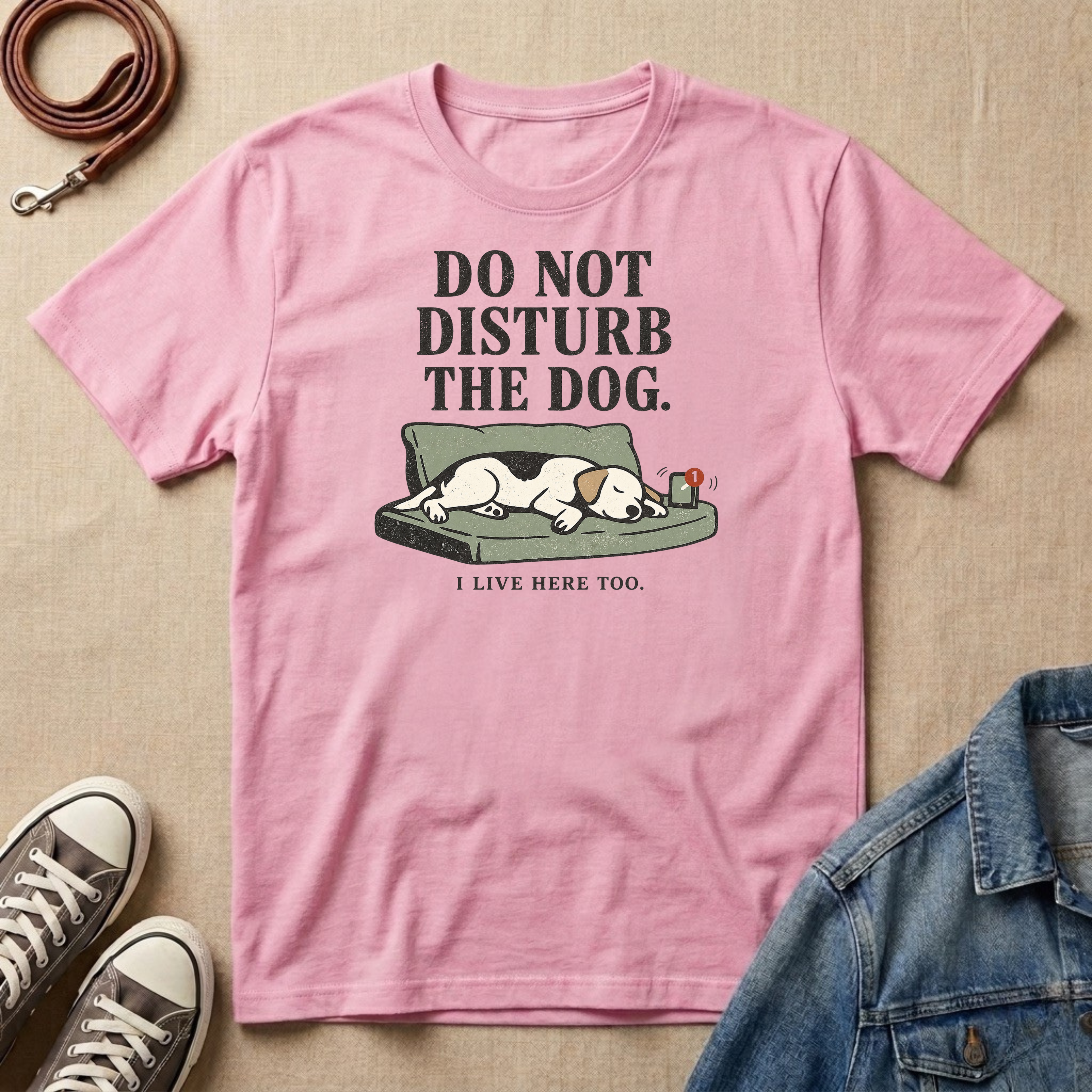 Do Not Disturb the Dog T-shirt