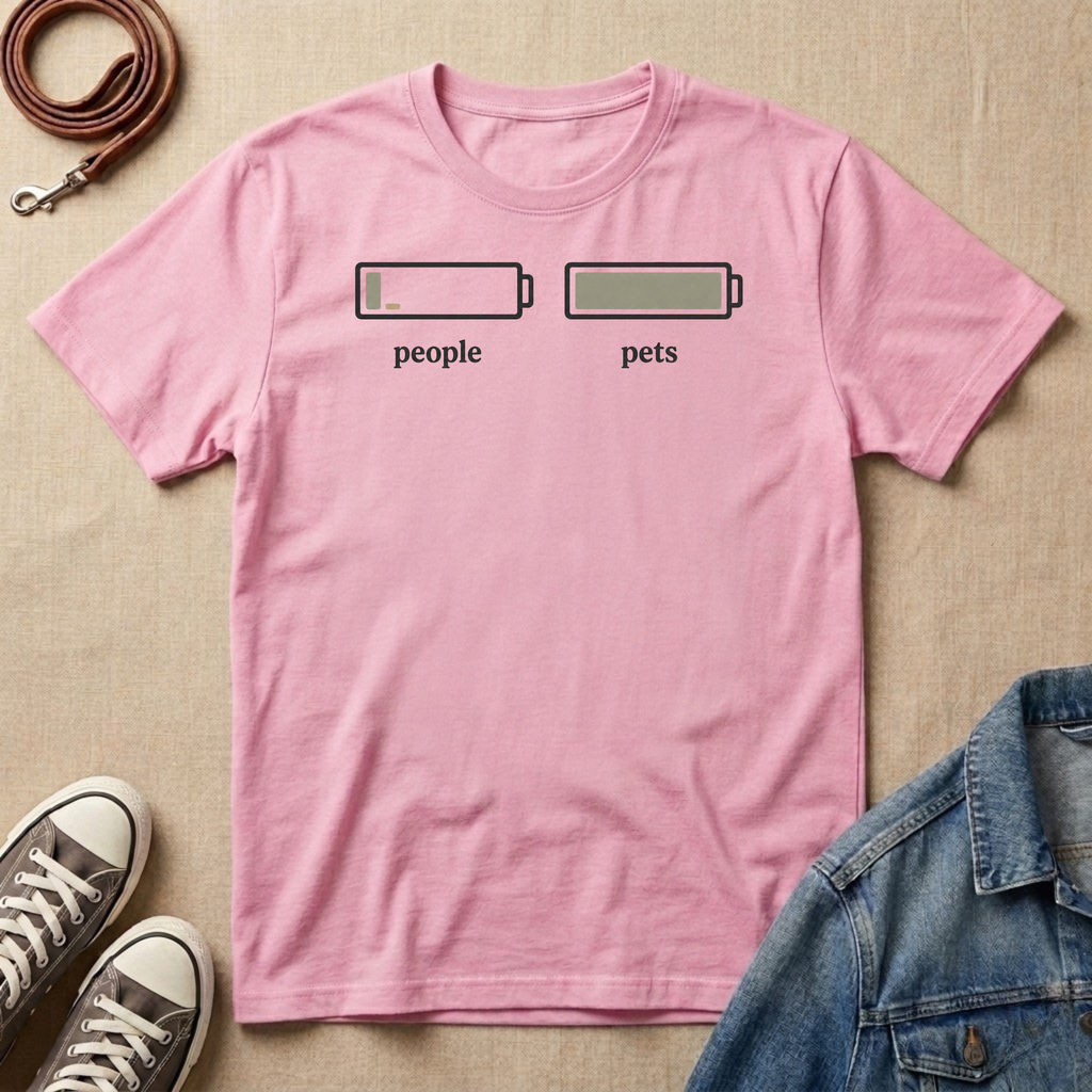 Pets Battery T-shirt