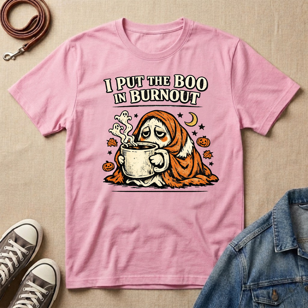 I Put the Boo in Burned Out T-Shirt