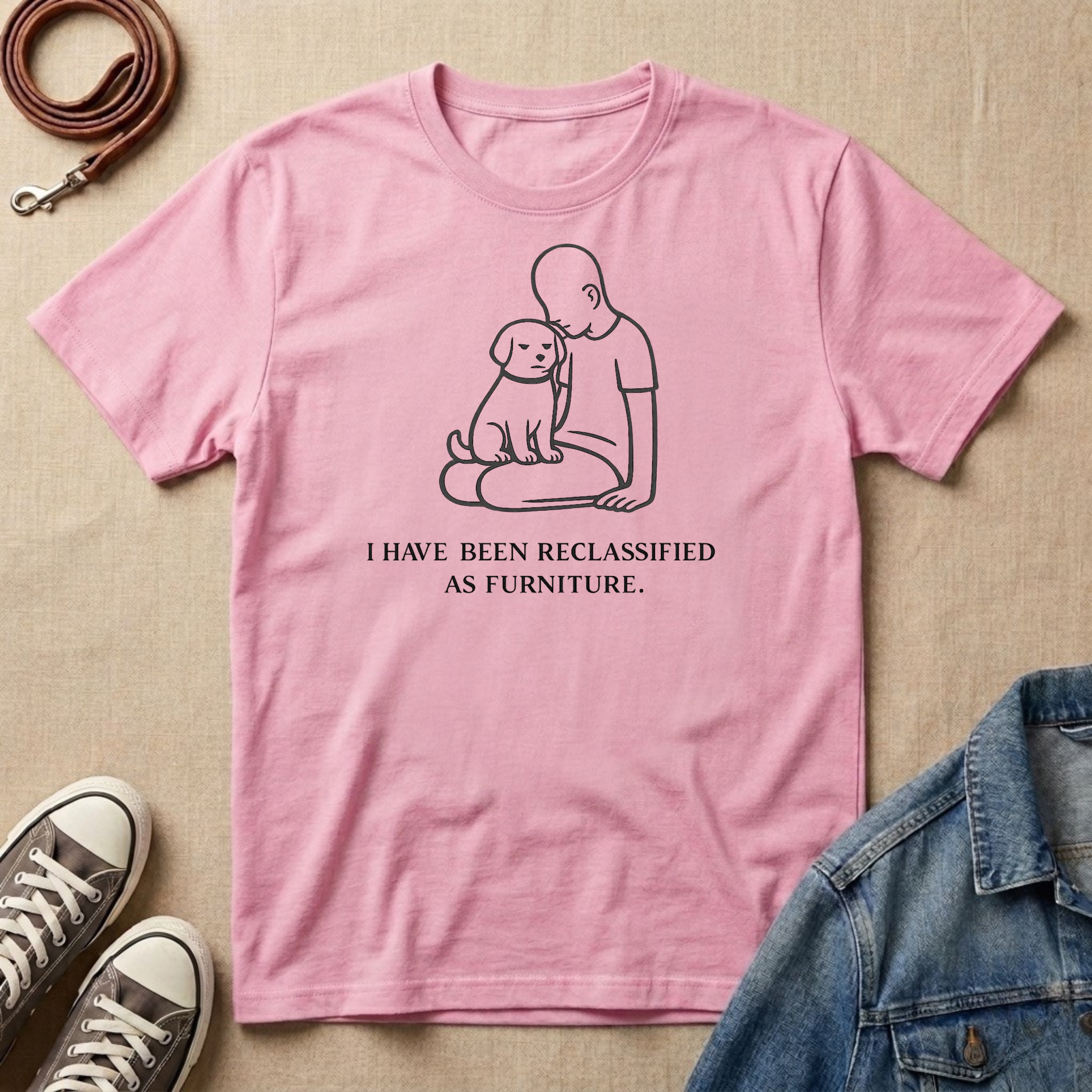 I Have Been Reclassified as Furniture T-shirt