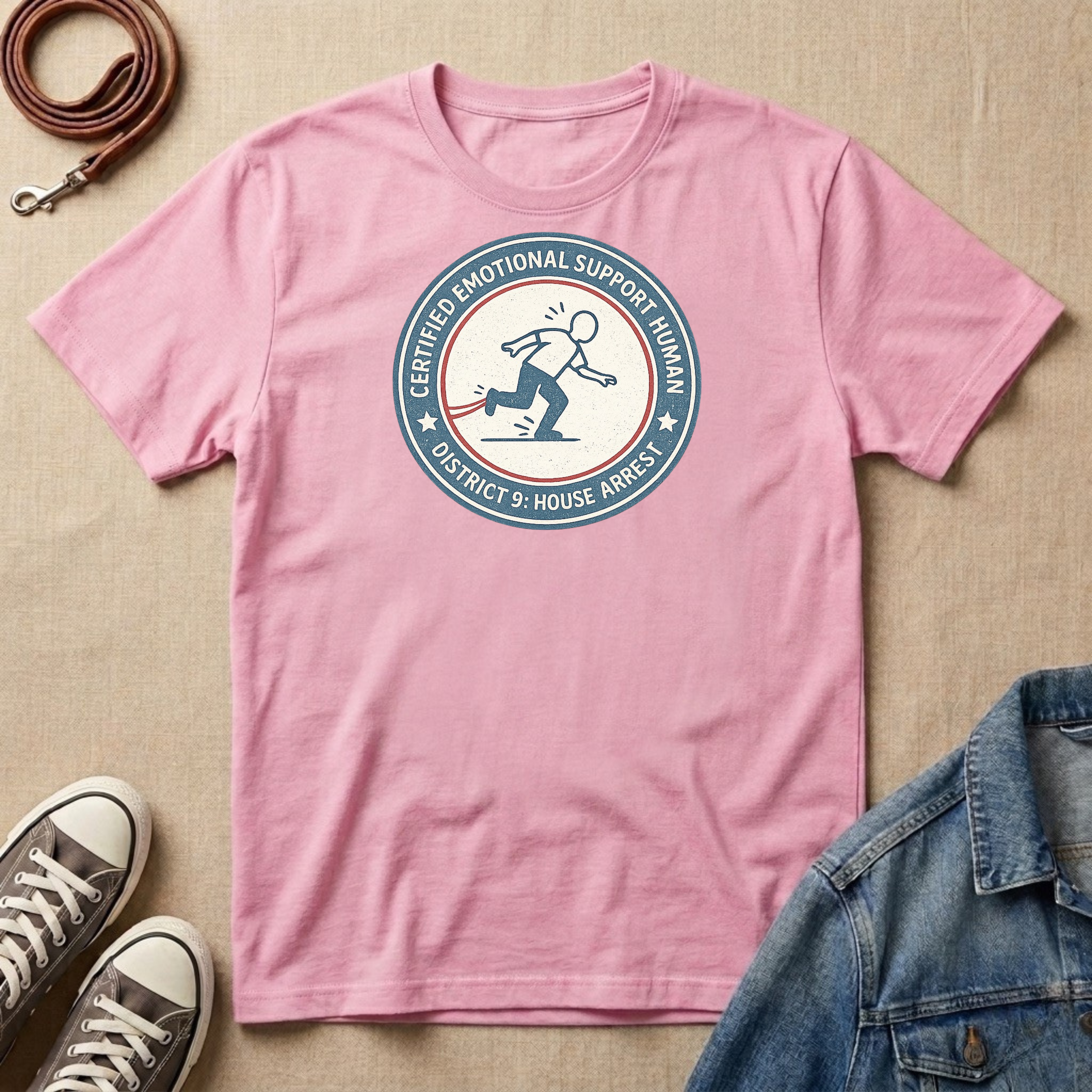Certified Emotional Support Human T-shirt