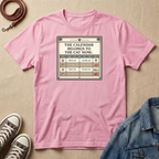 The Calendar Belongs to the Cat Now T-shirt