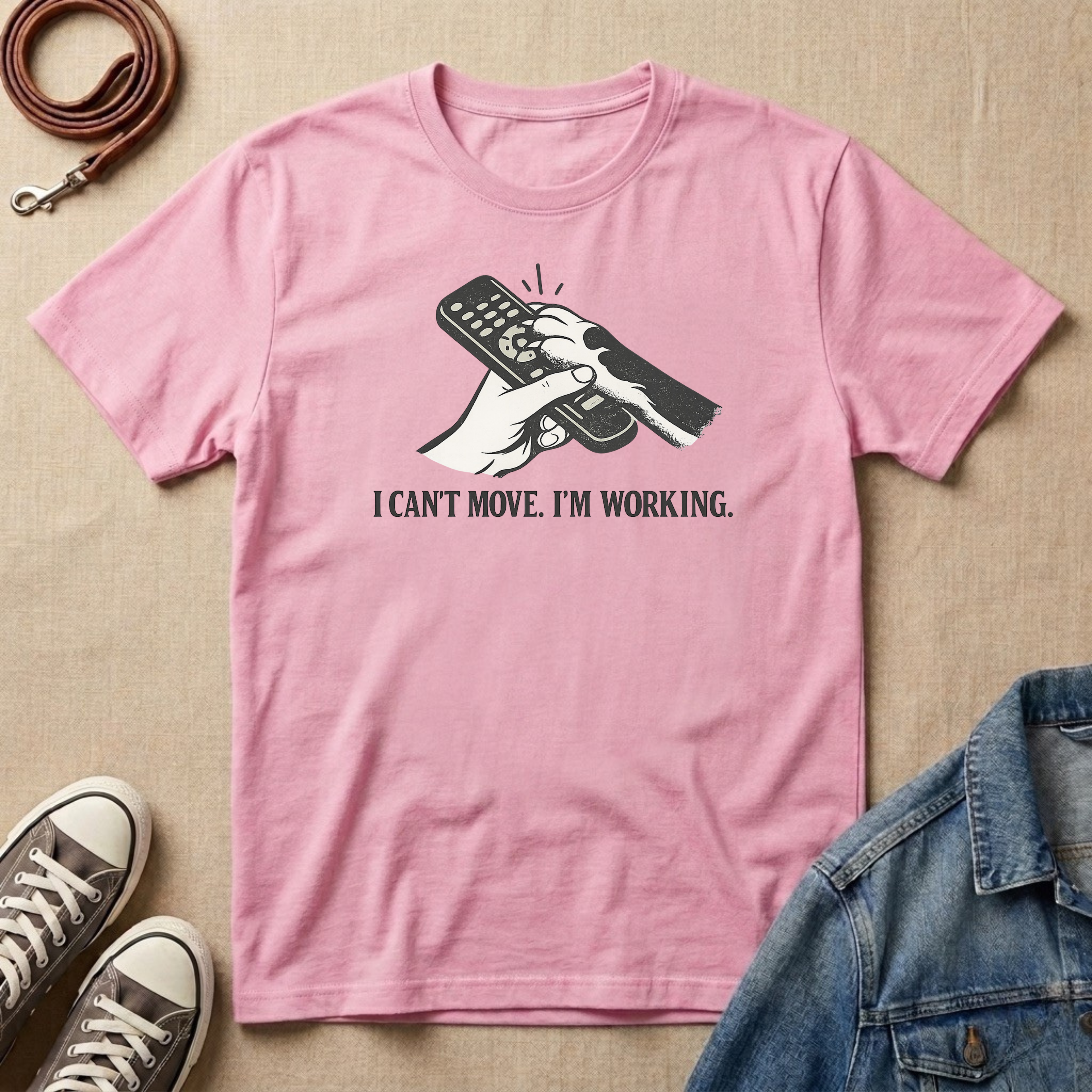 I Can't Move. I'm Working T-shirt