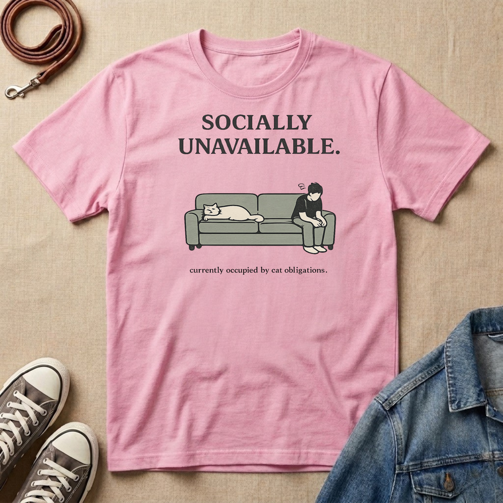 Socially Unavailable T-shirt
