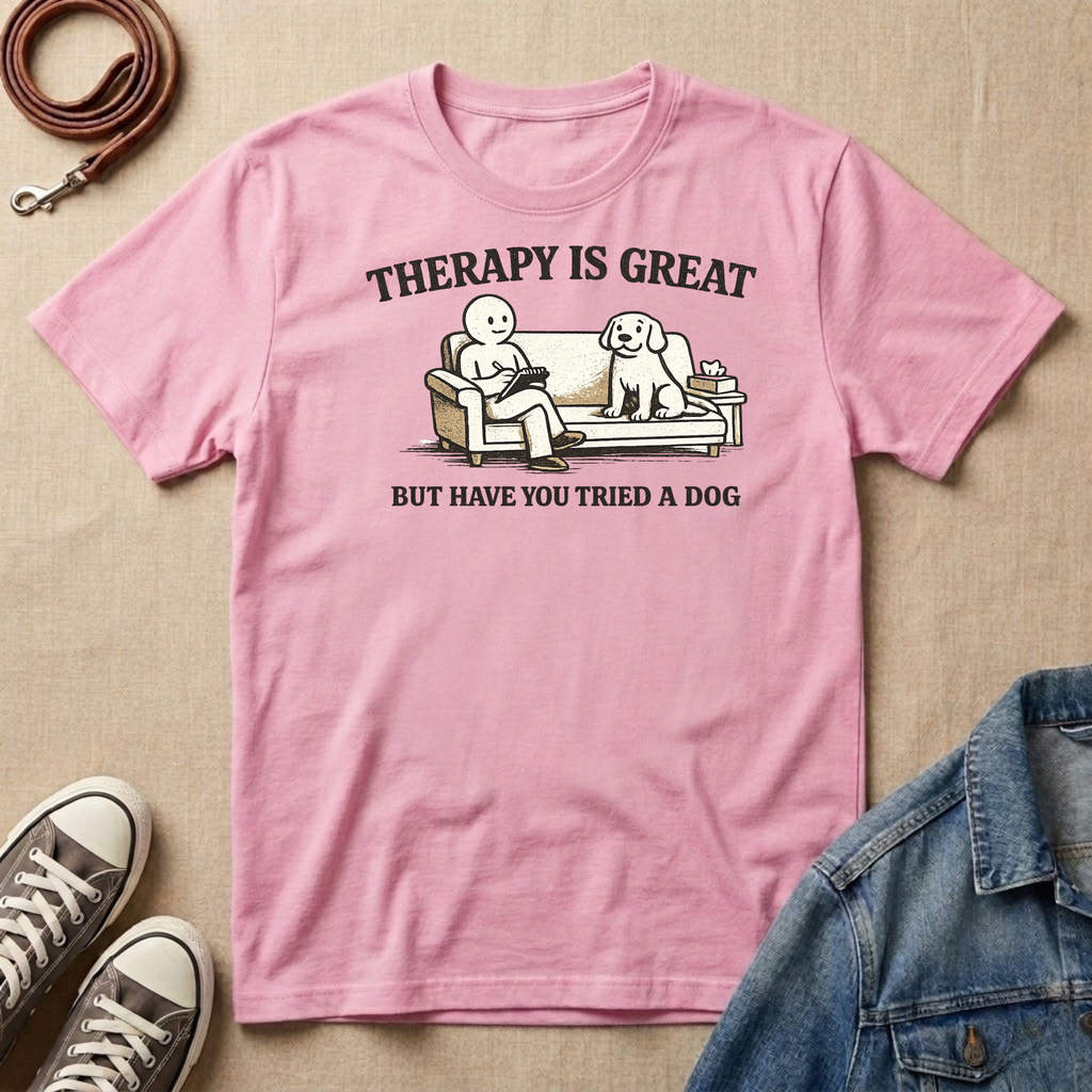 Therapy is Great, But Have You Tried a Dog T-shirt