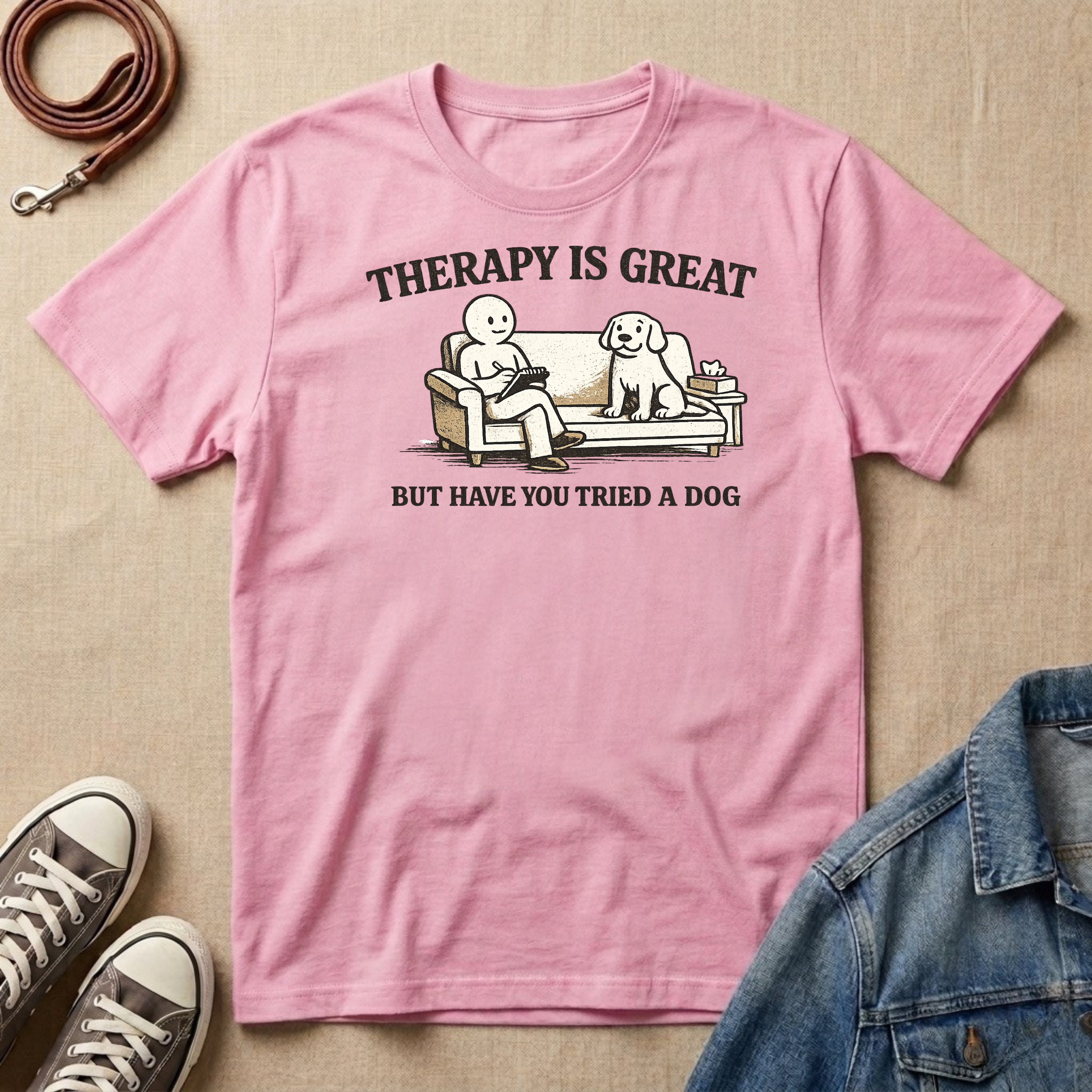 Therapy is Great, But Have You Tried a Dog T-shirt