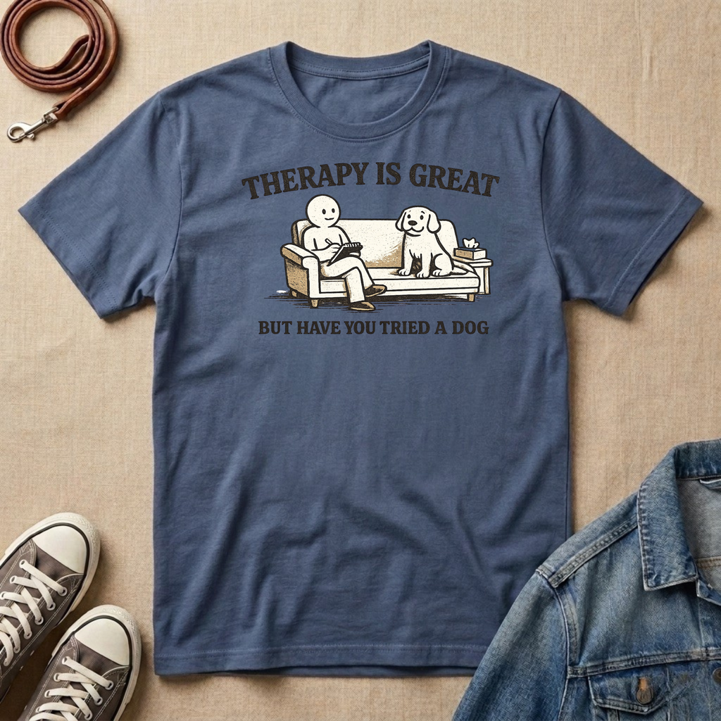 Therapy is Great, But Have You Tried a Dog T-shirt
