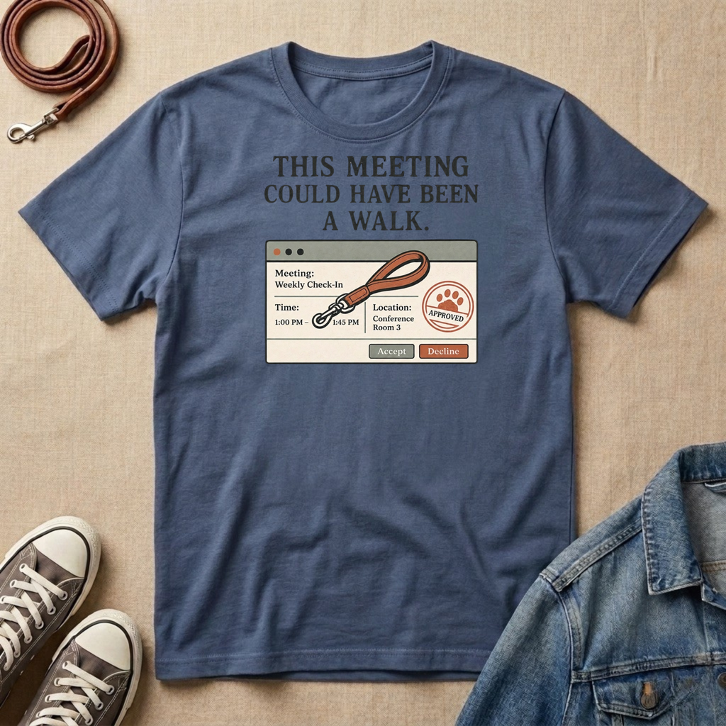 This Meeting Could Have Been a Walk T-shirt