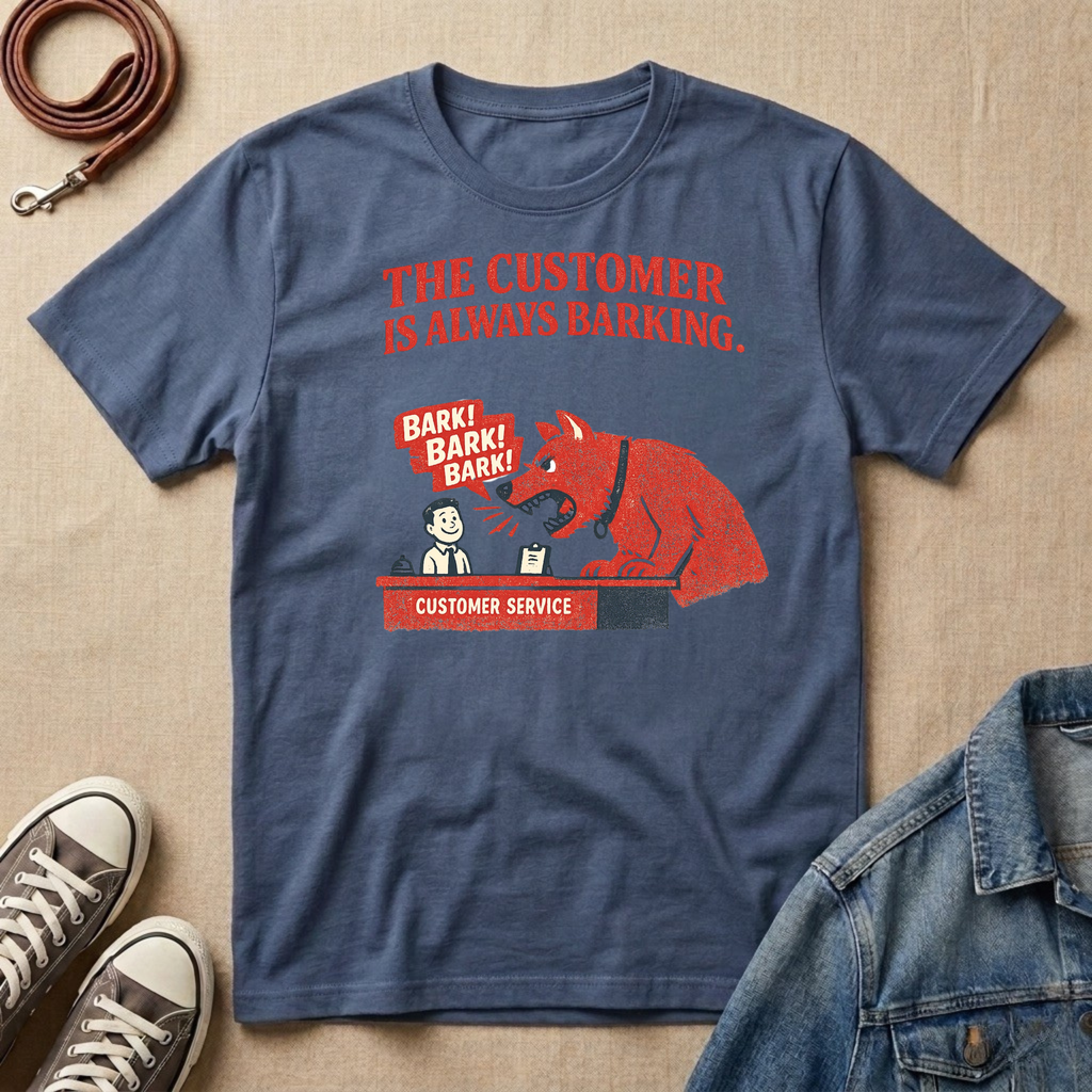 The Customer is Always Barking T-shirt