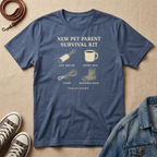 New Pet Parent Survival Kit T-shirt
