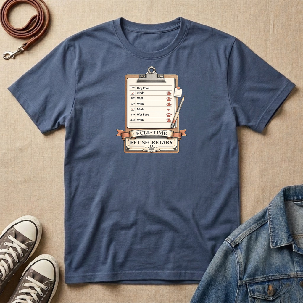 Full Time Pet Secretary T-shirt