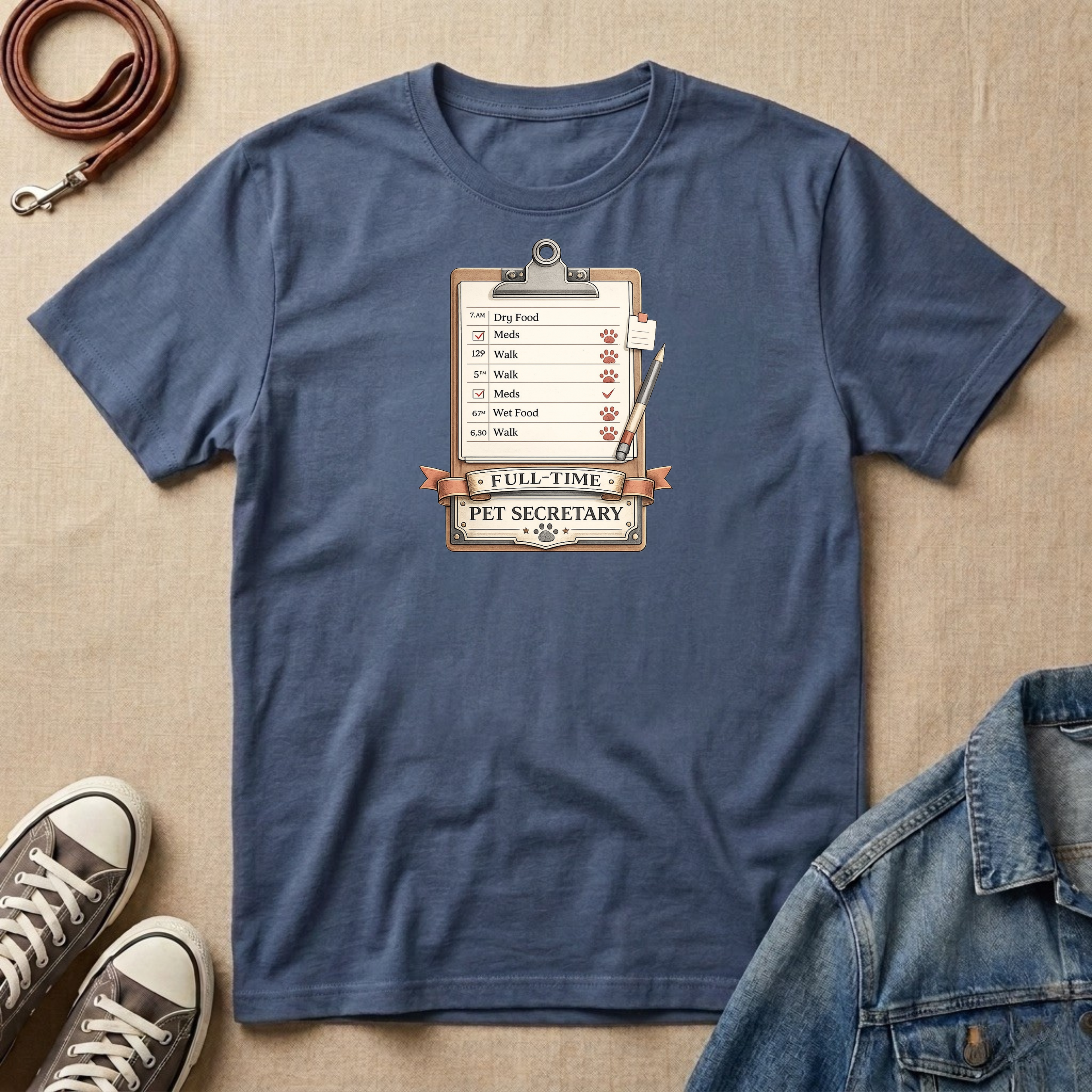 Full Time Pet Secretary T-shirt