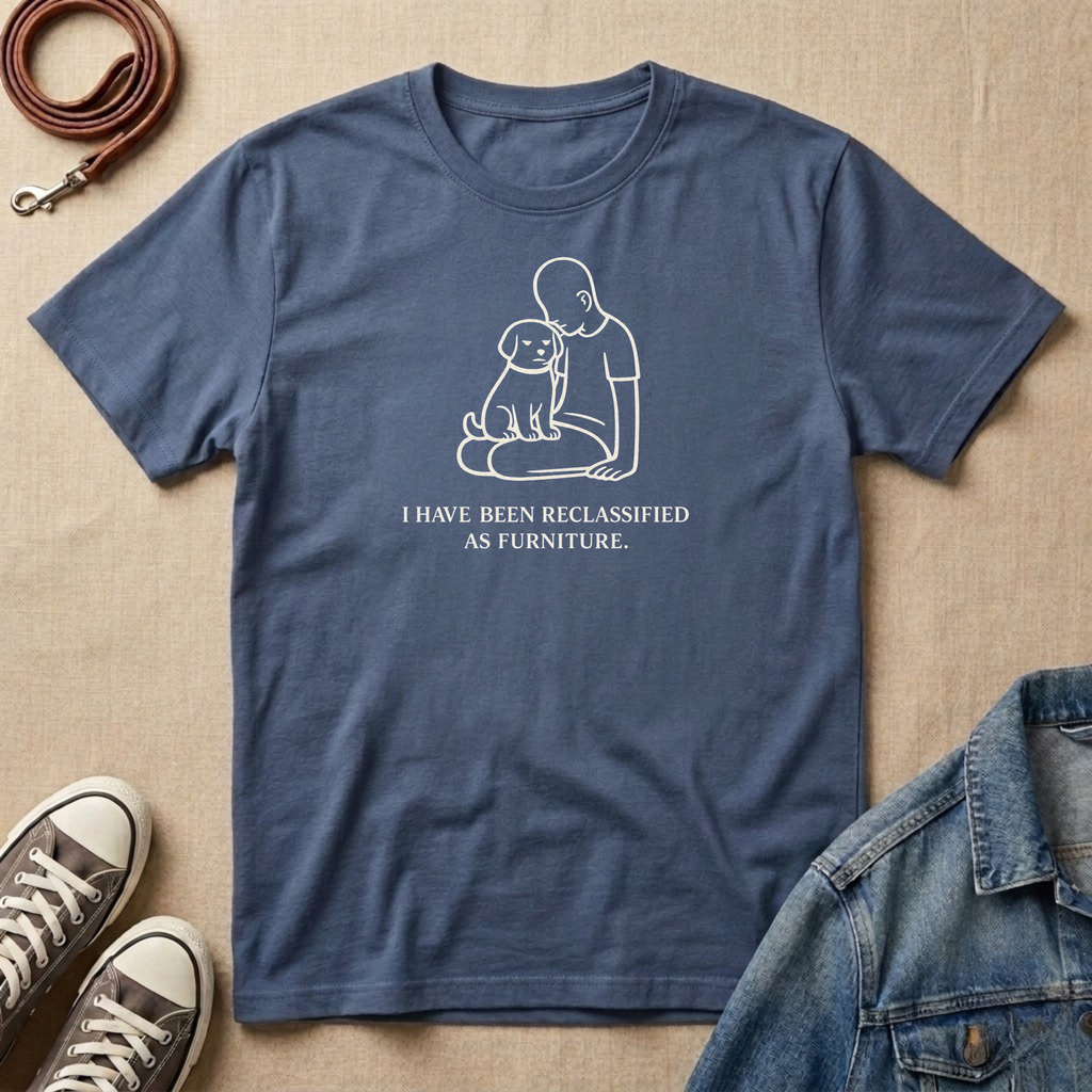 I Have Been Reclassified as Furniture T-shirt