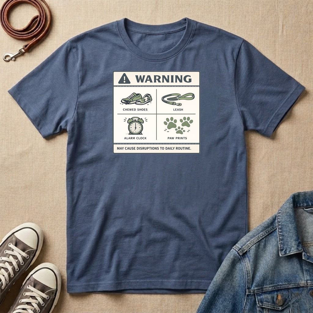 Warning: May Cause Disruptions to Daily Routine T-shirt