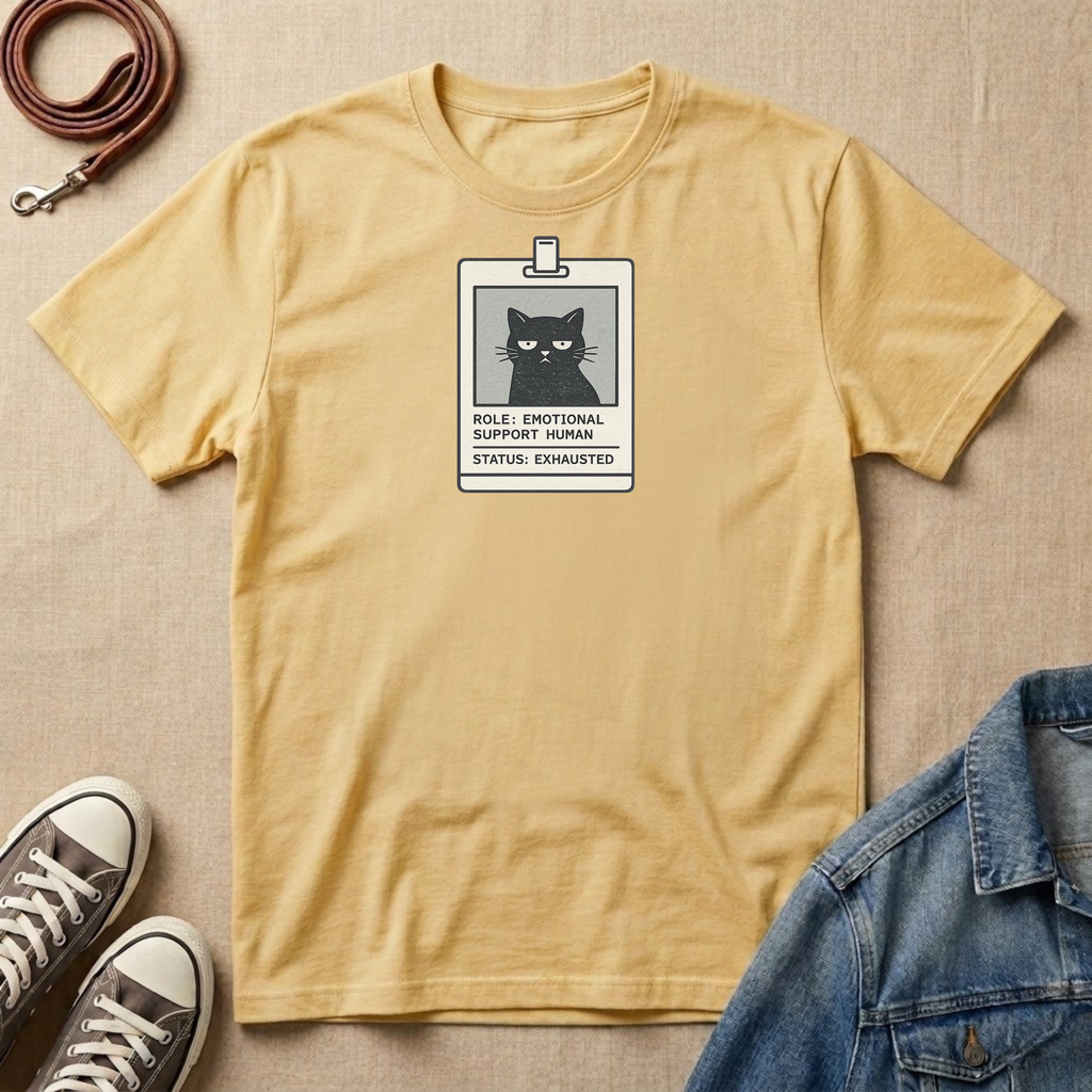 Role: Emotional Support Human T-shirt