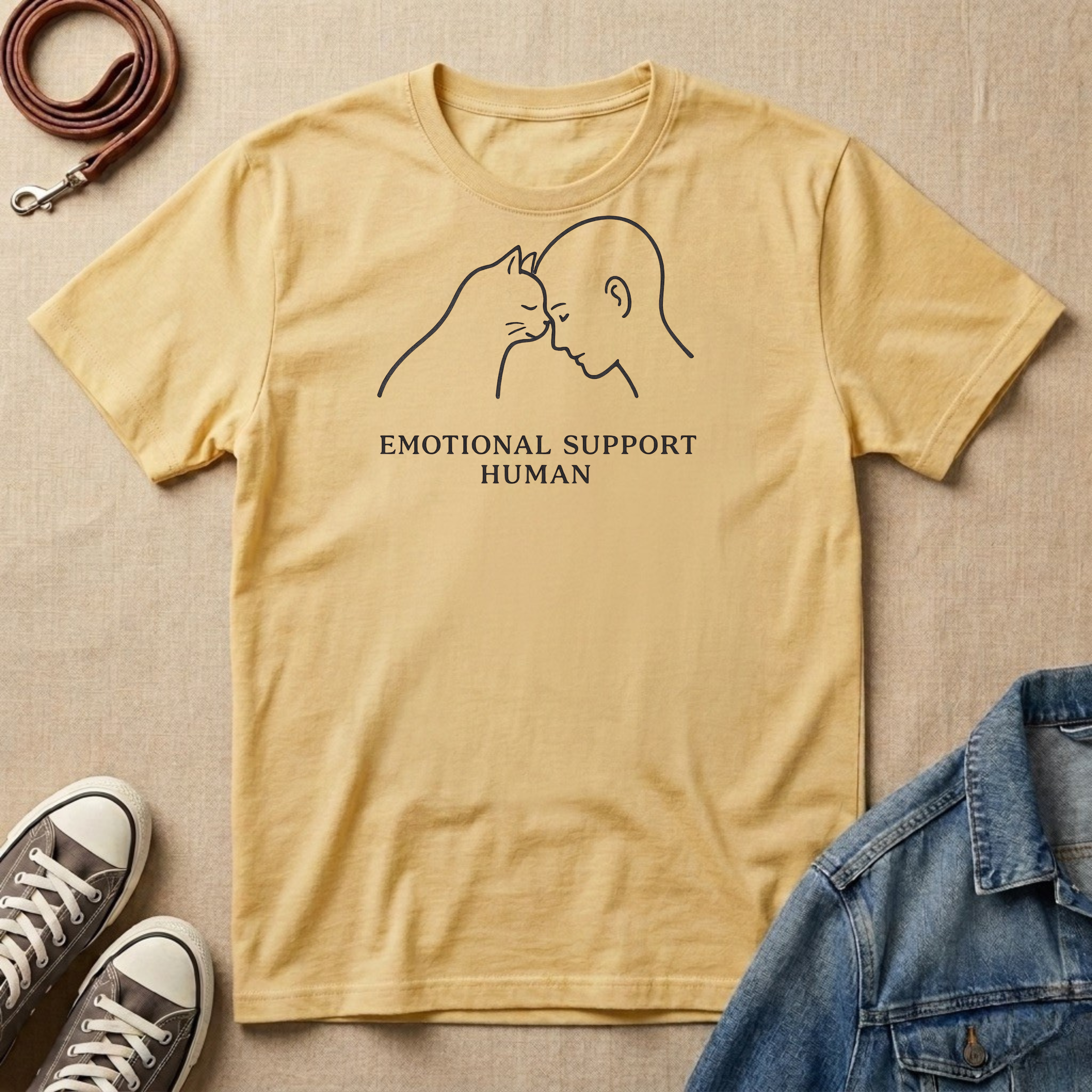 Emotional Support Human T-shirt