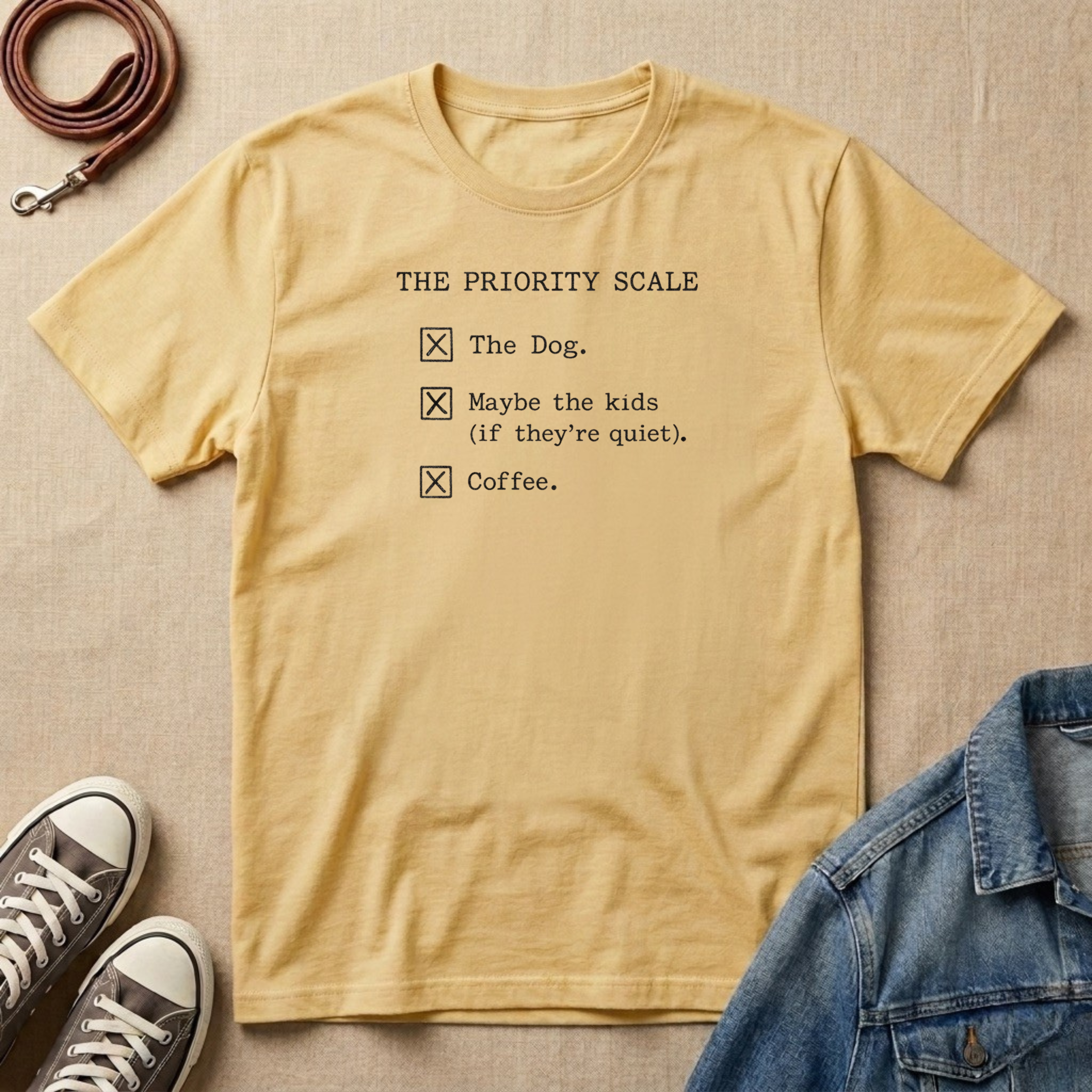 The Priority Scale T-shirt