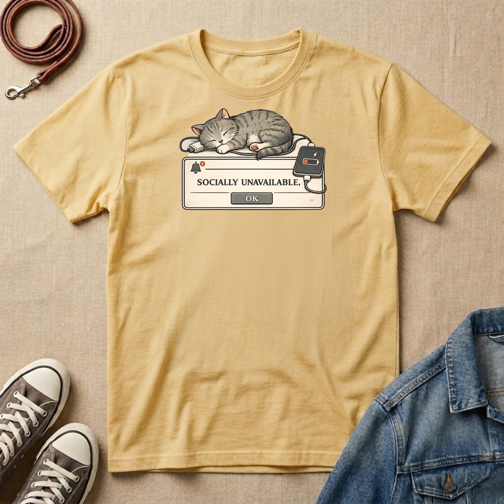 Socially Unavailable T-shirt