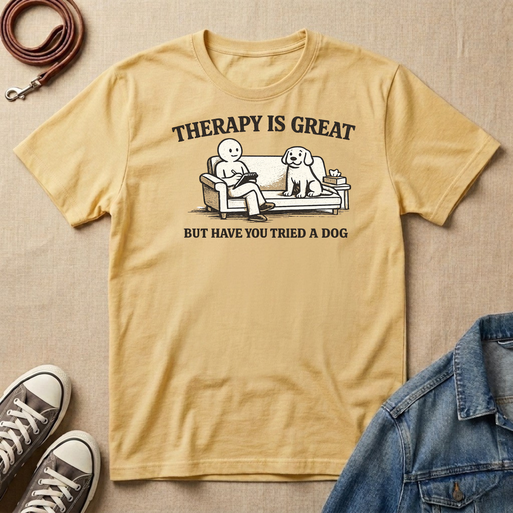 Therapy is Great, But Have You Tried a Dog T-shirt