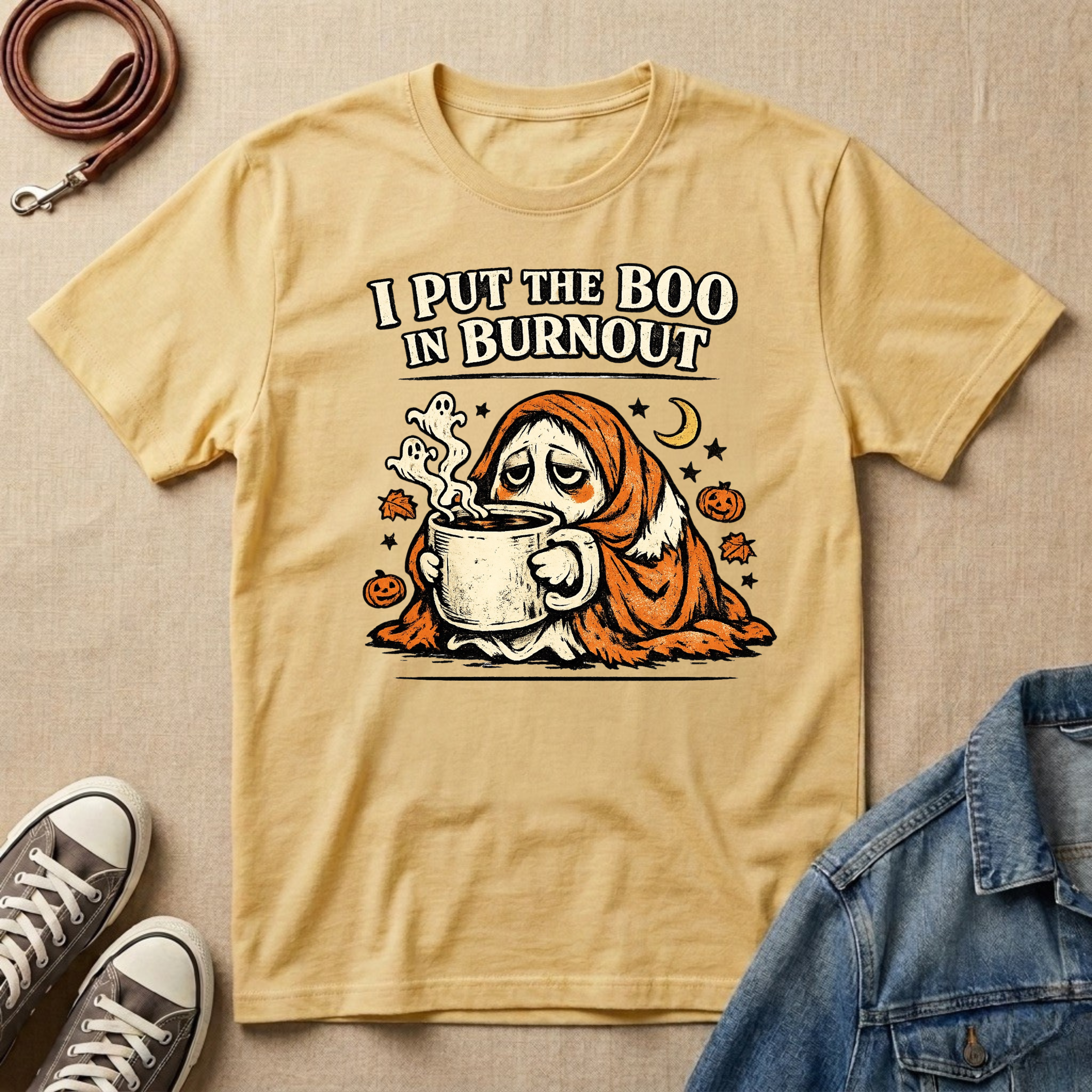 I Put the Boo in Burned Out T-Shirt