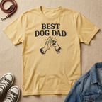 Best Dog Dad High-Five T-shirt