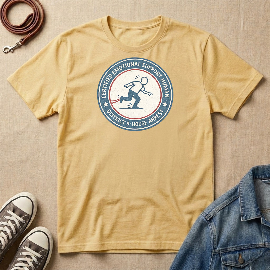 Certified Emotional Support Human T-shirt