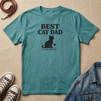 Best Cat Dad, Rare Breed T-shirt