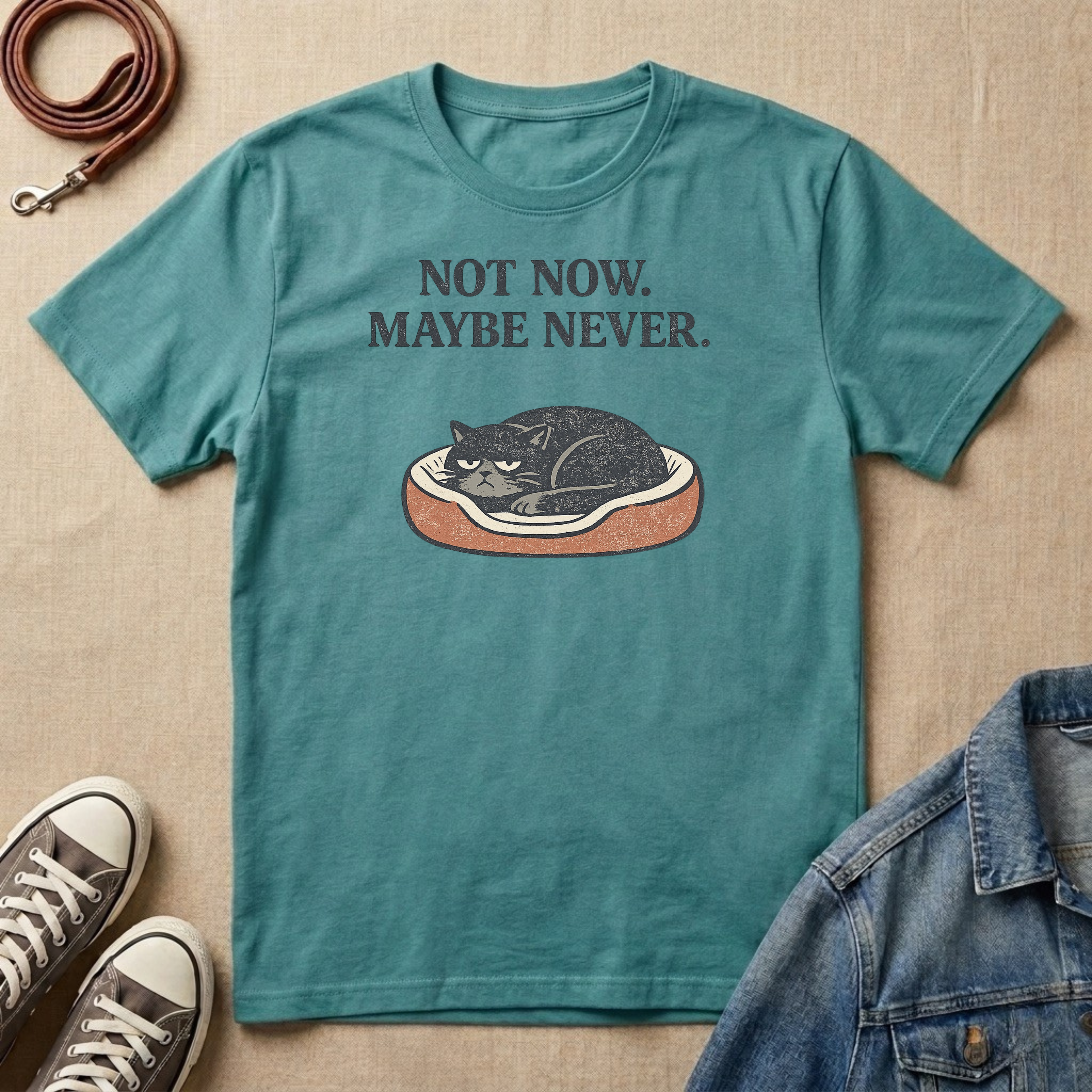 Not Now. Maybe Never. T-shirt
