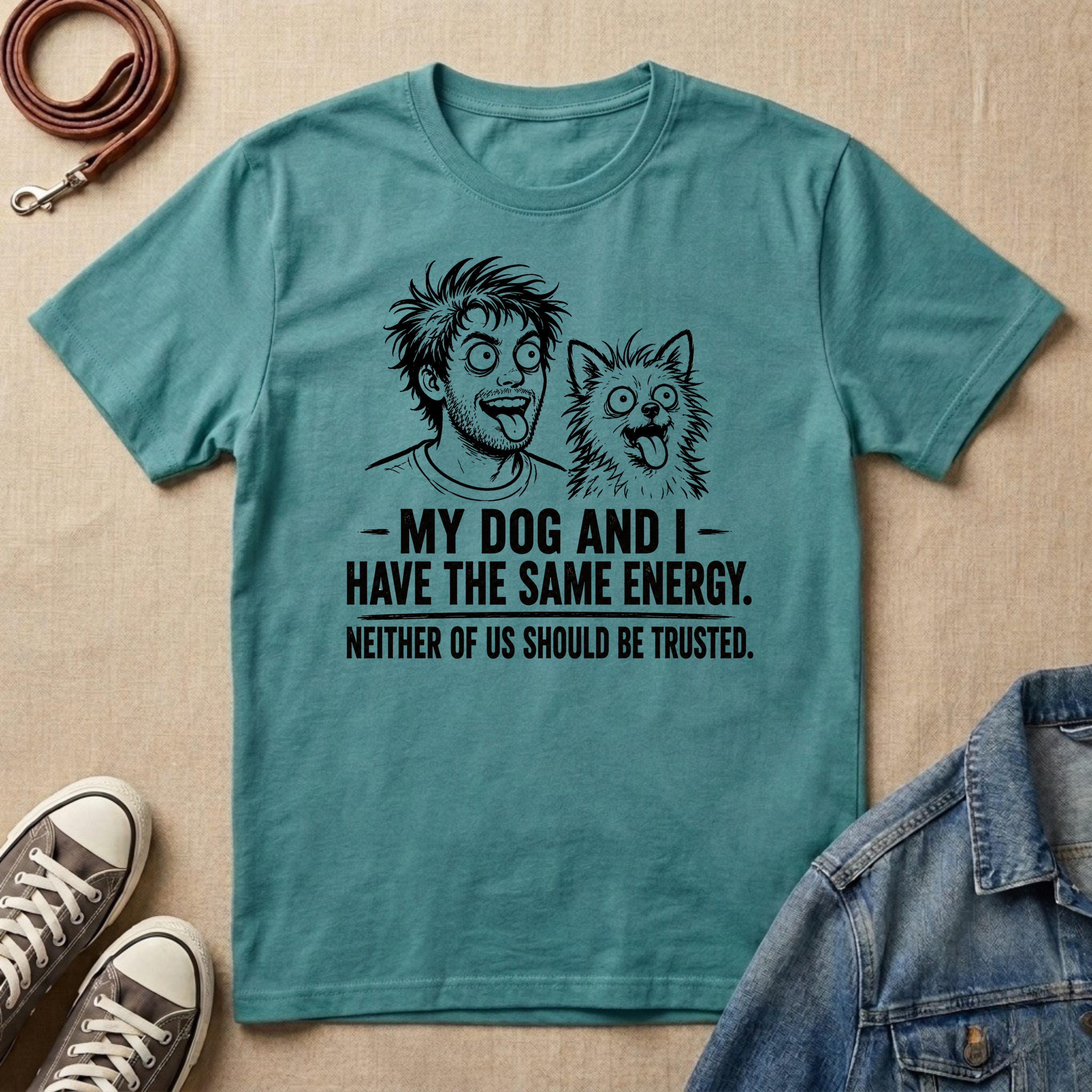 My Dog and I Have the Same Energy T-shirt