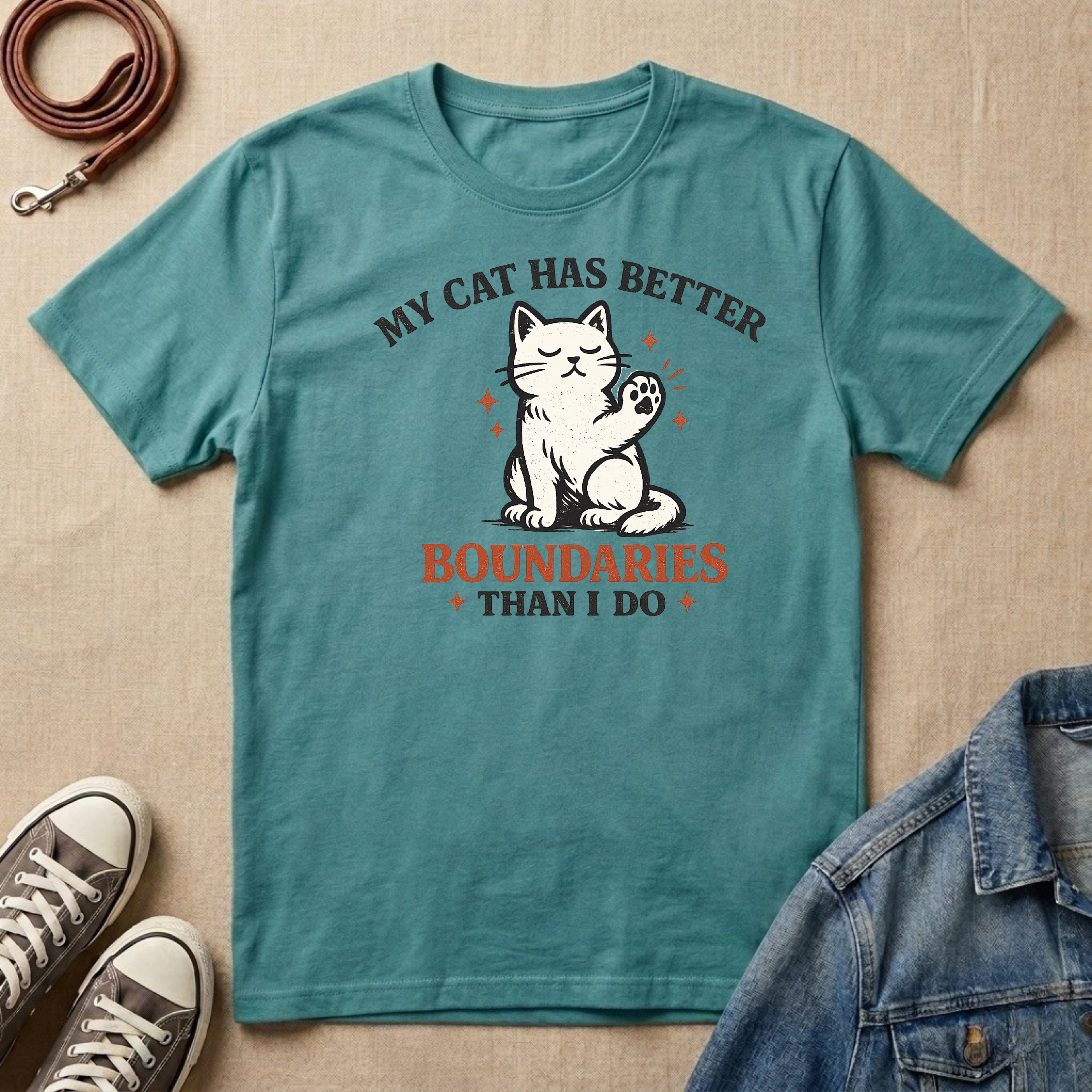 My Cat Has Better Boundaries T-shirt