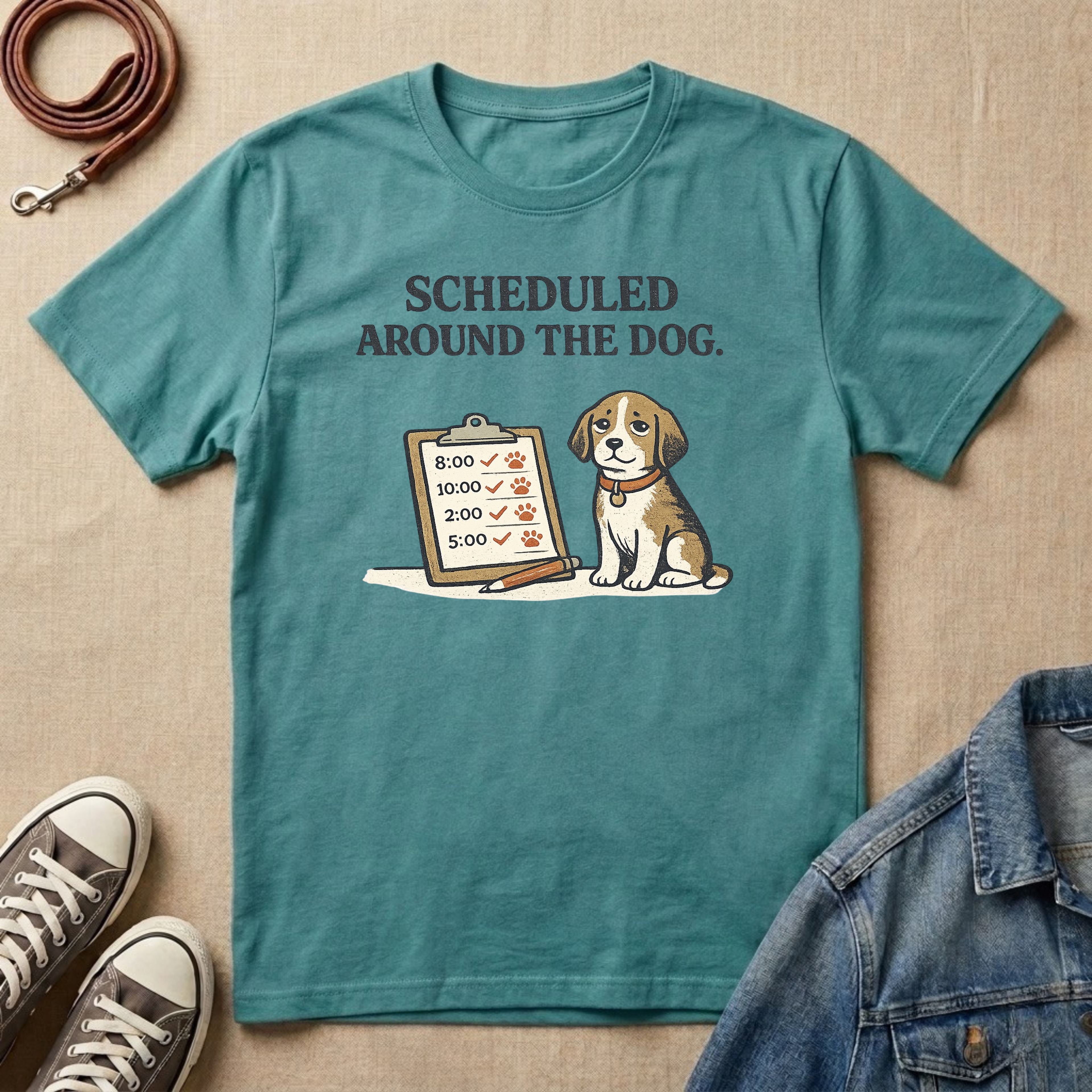Scheduled Around the Dog T-shirt