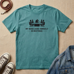 My Boss Licks Himself in Meetings T-shirt