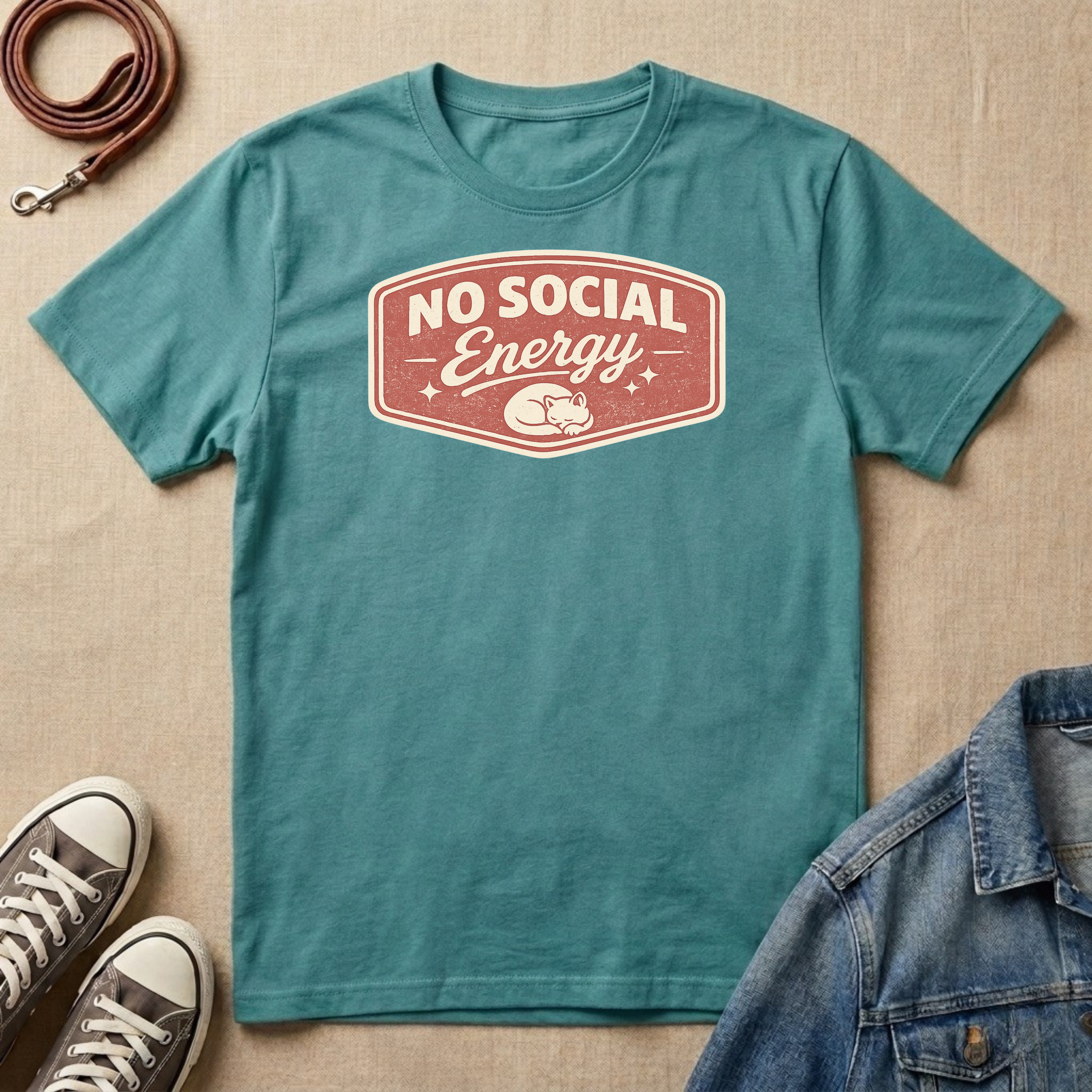 No Social Energy T-shirt