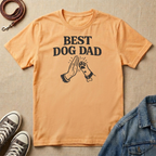 Best Dog Dad High-Five T-shirt