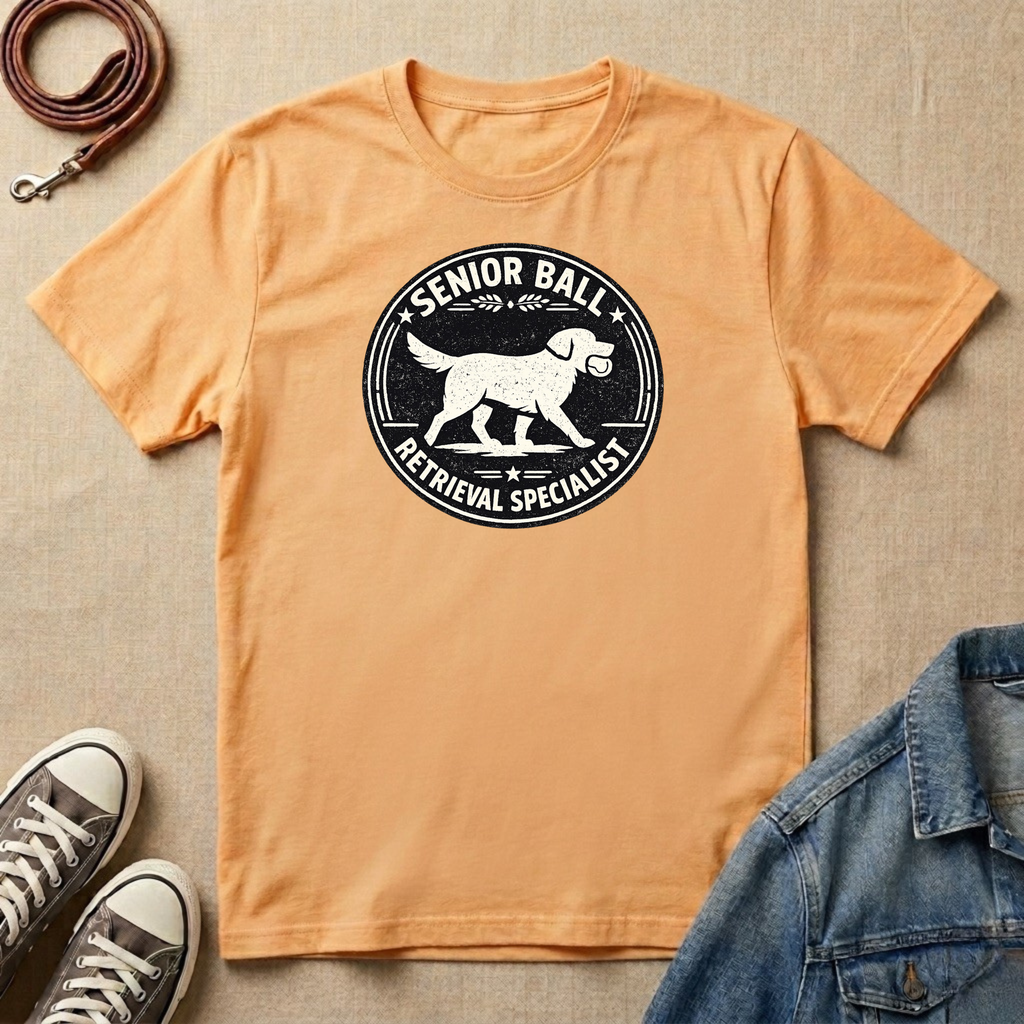 Senior Ball Retrieval Specialist T-shirt